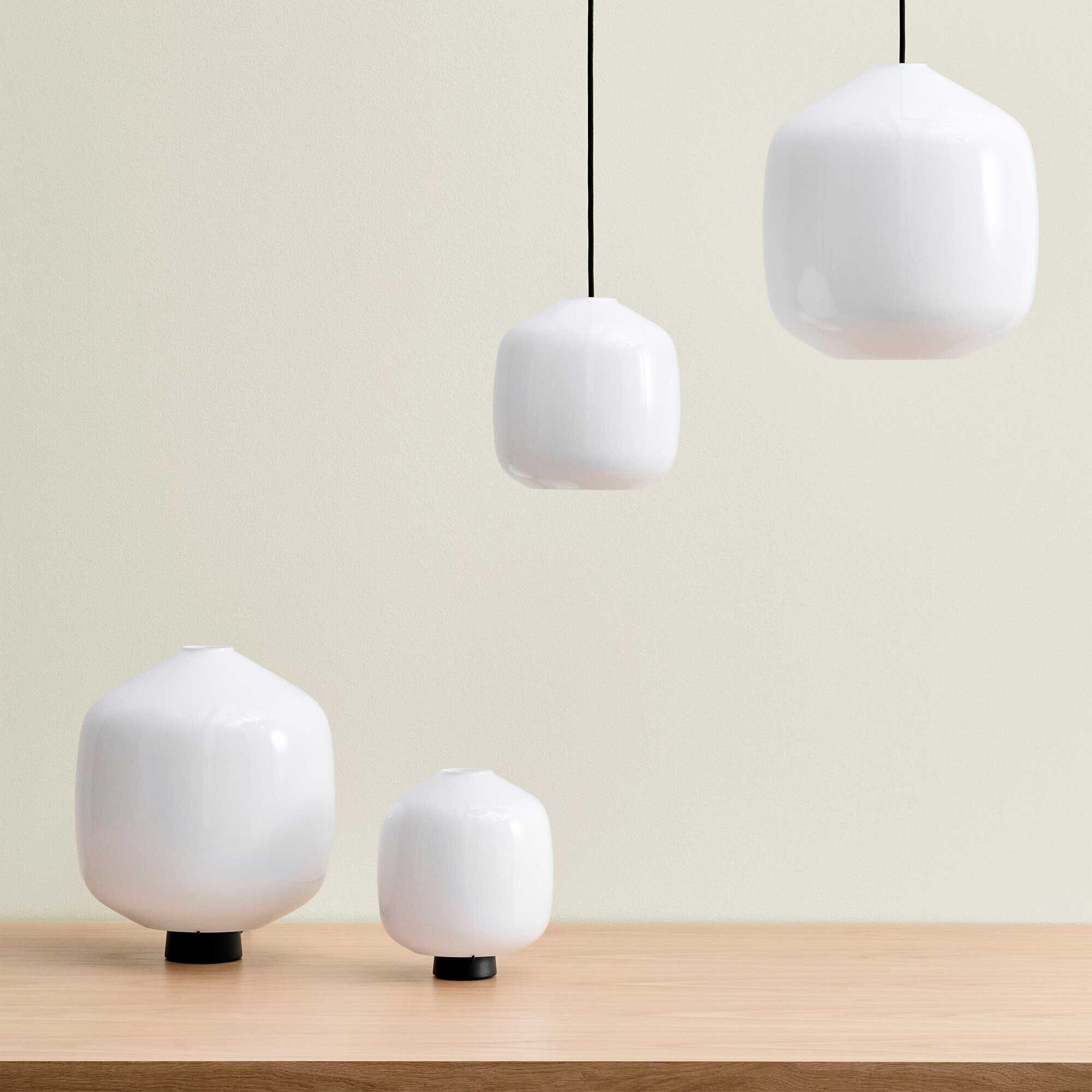 Buoy Glass Suspension Lamp Ø 20cm