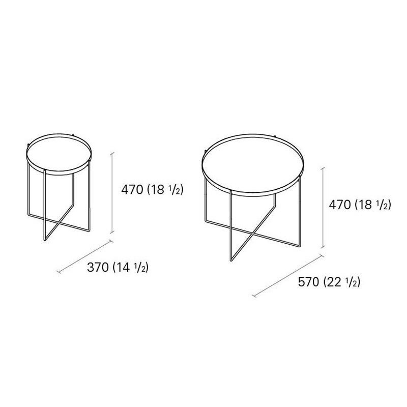 Habibi Side Table Ø 37cm