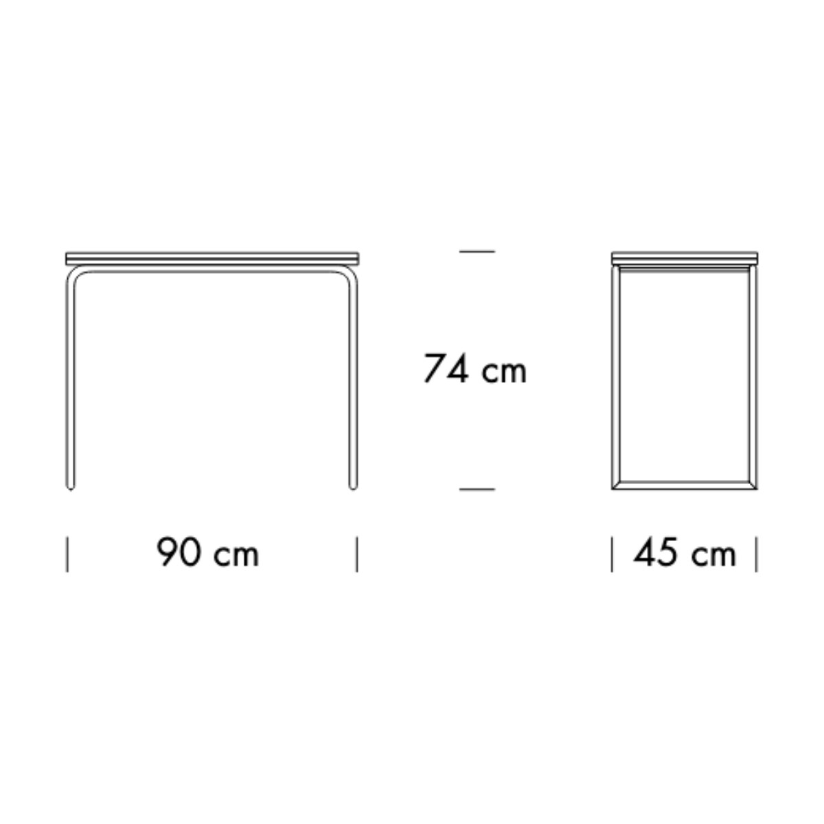 B 109 Console Table Foldable