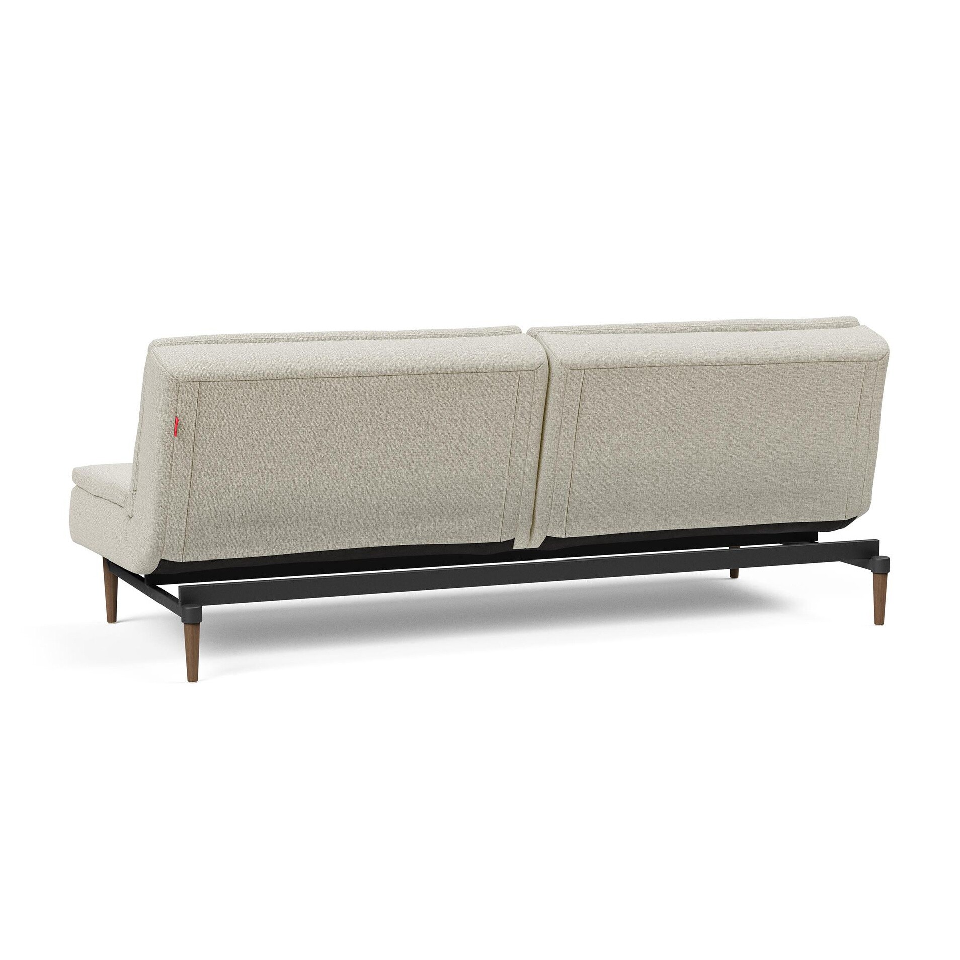 Dublexo Styletto Sofa Bed Dark Wood 210x91cm