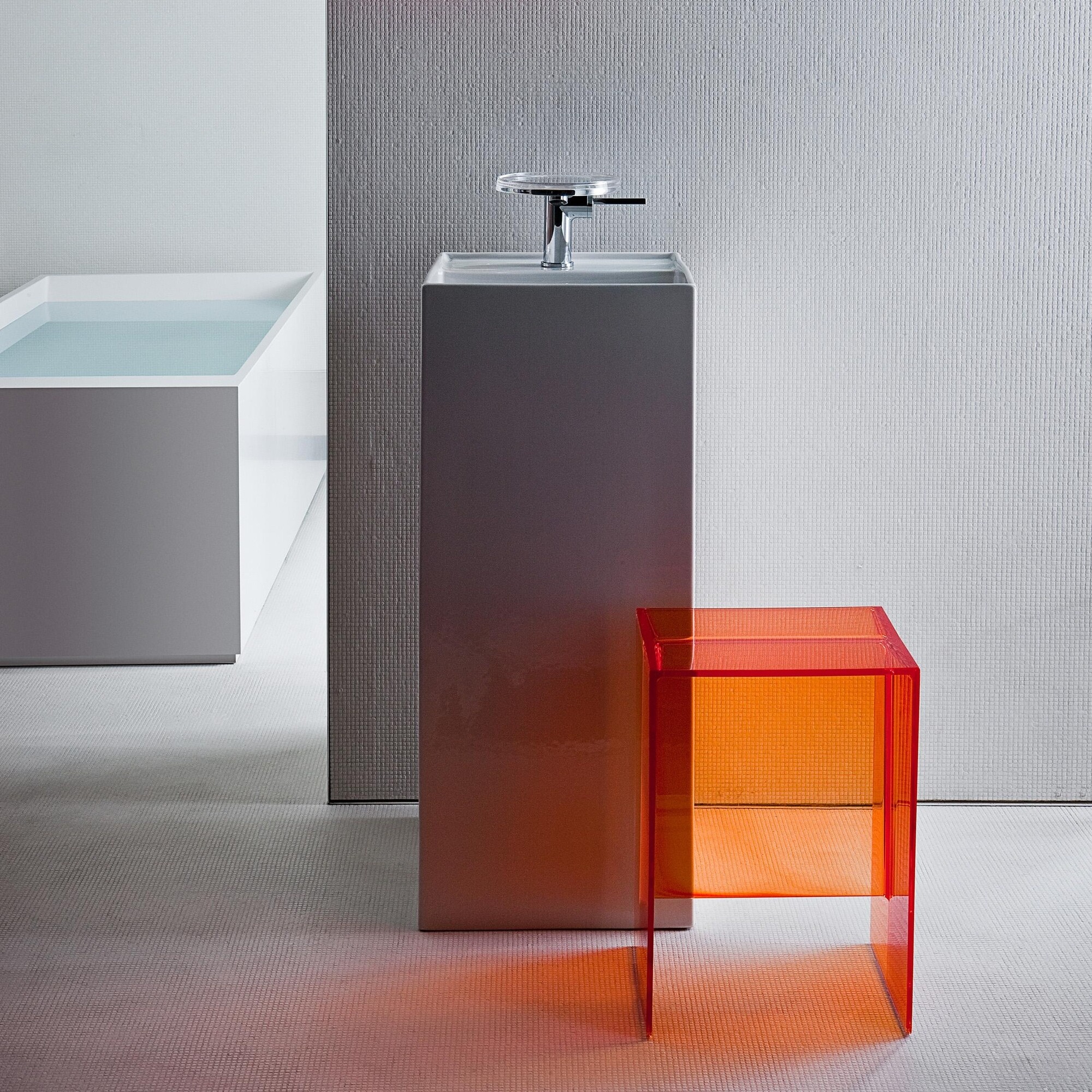 Laufen Max-Beam Stool/Side Table