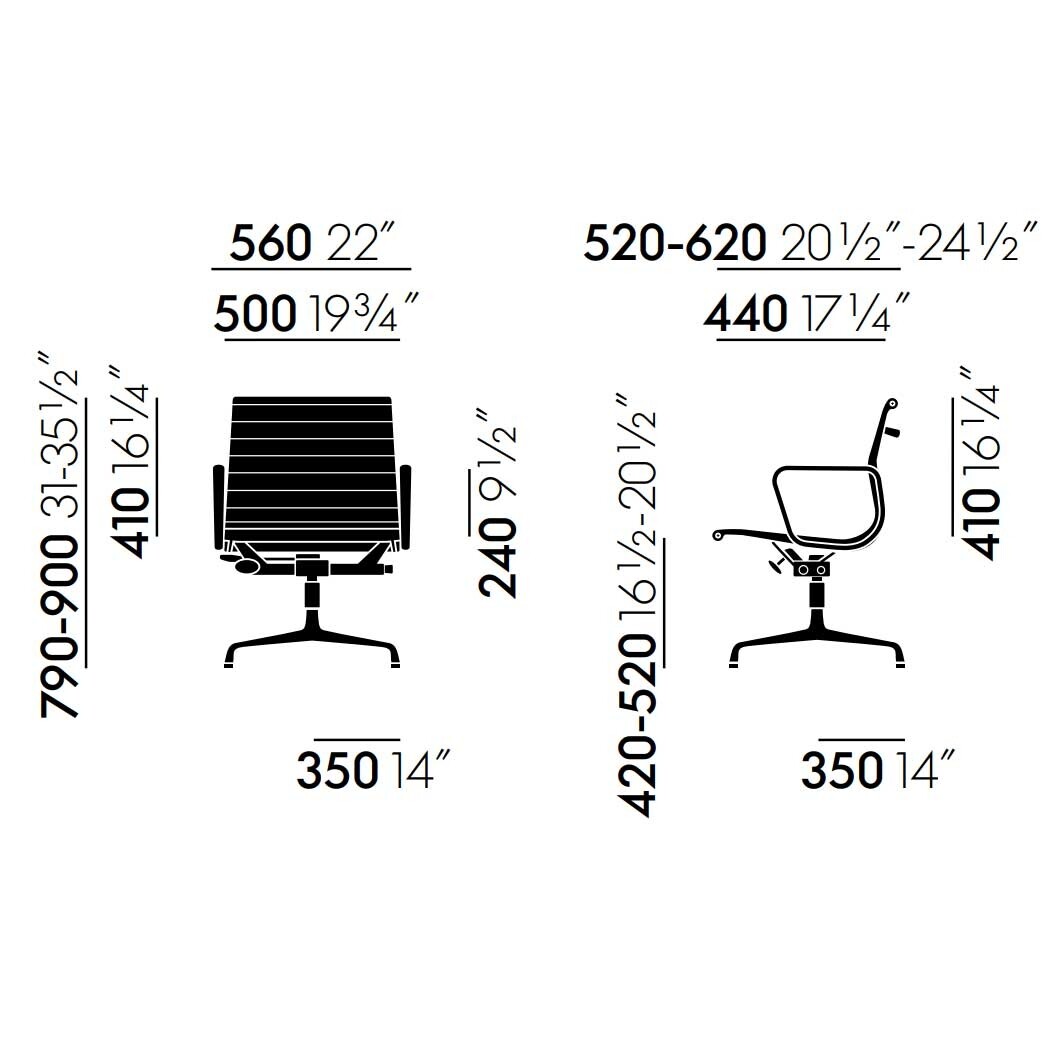 EA 132 Aluminium Chair