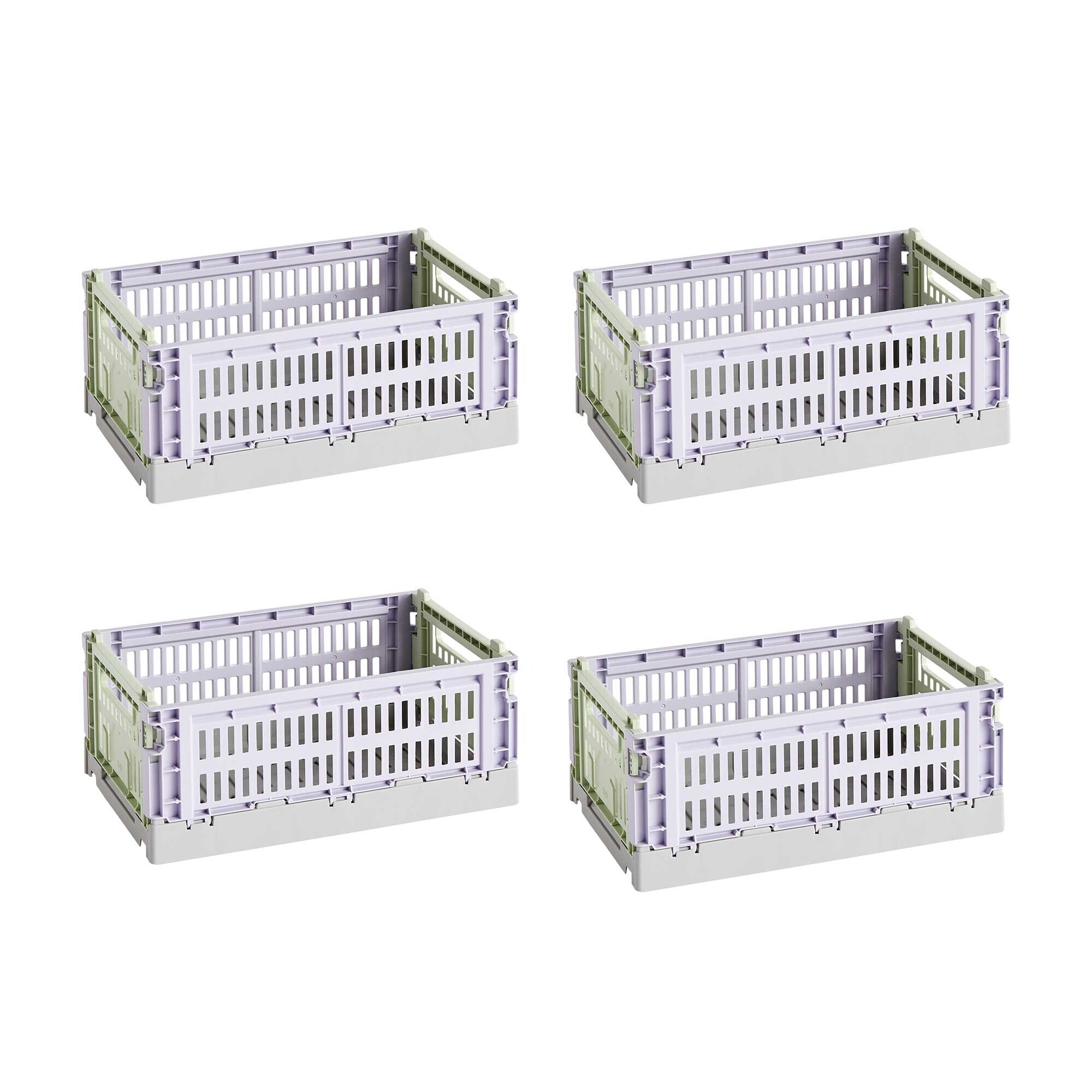 Colour Crate Mix Recycled S Set of 4