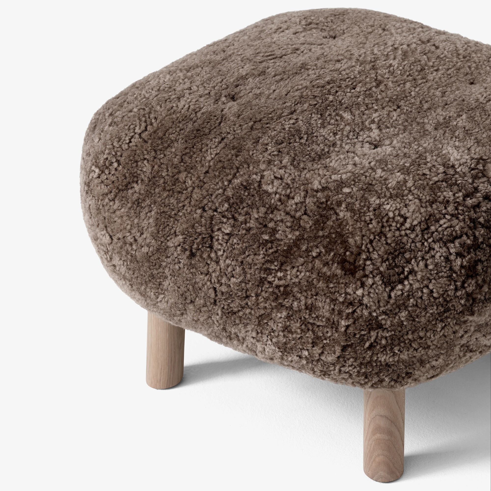 ATD1 Ottoman Frame Oak