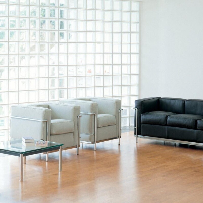 LC2 Fauteuil Grand Confort petit modèle deux places