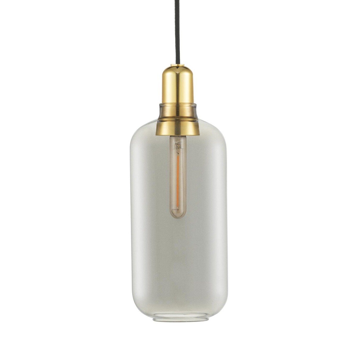 Amp Suspension Lamp Brass