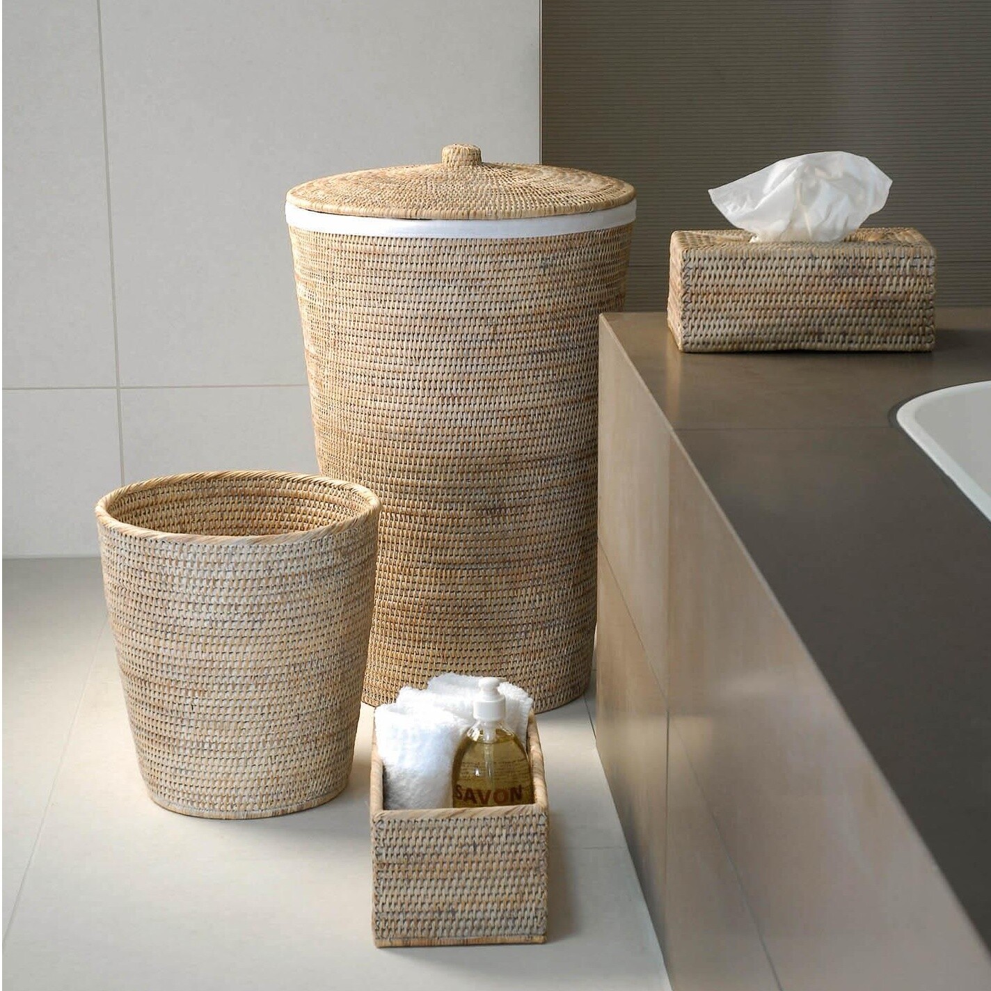 Basket PK Paper Basket Rattan