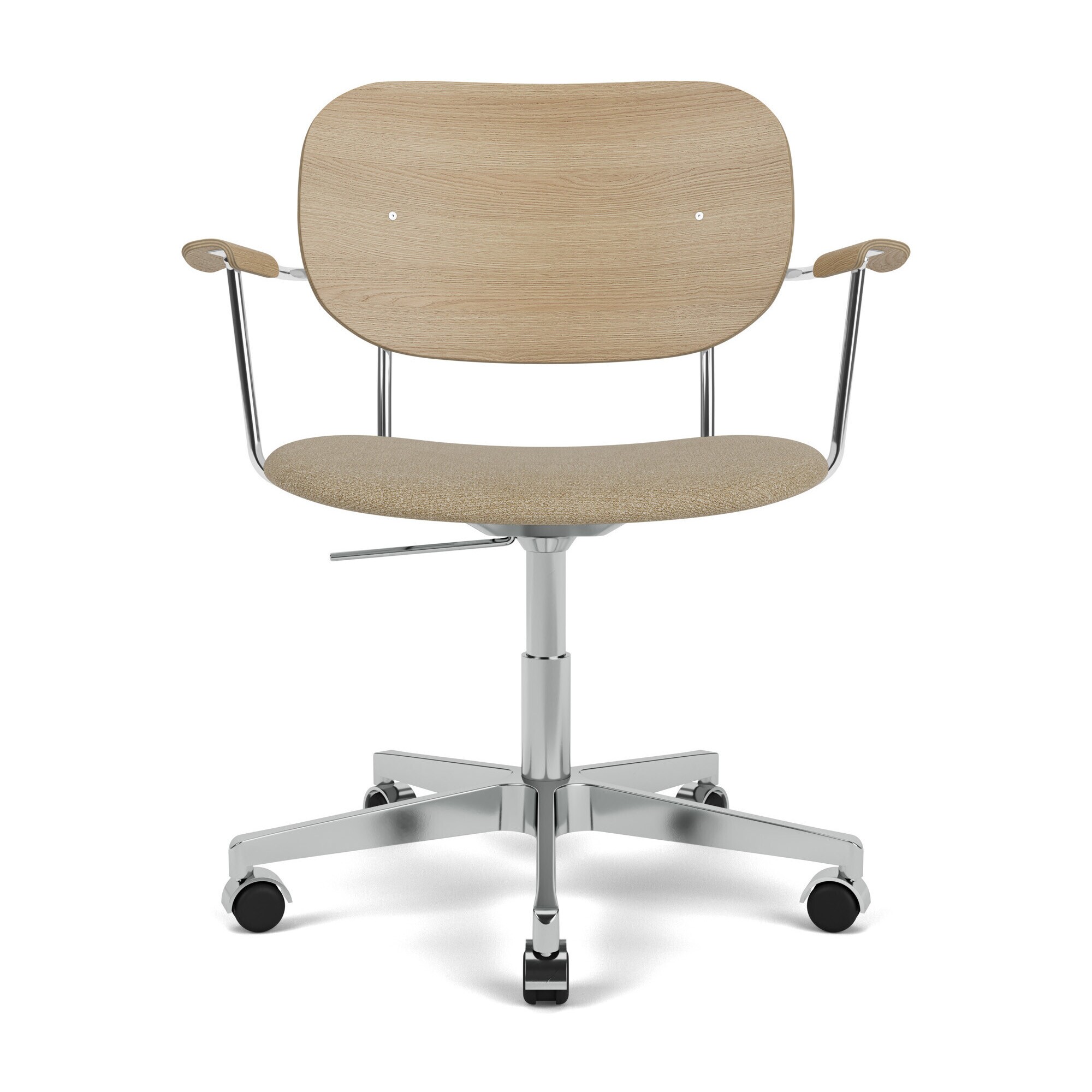 Co Task Chair with Armrests Padded Seat