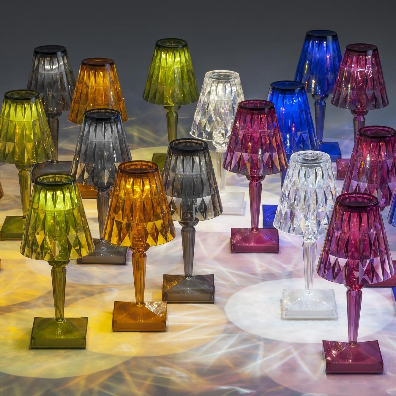 Battery LED Outdoor Table Lamp with Battery  H 26