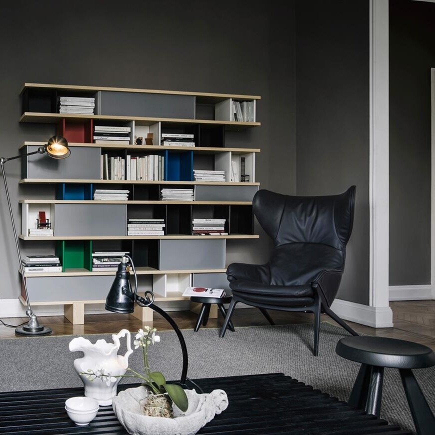 P22 Patrick Norguet Wingback Chair