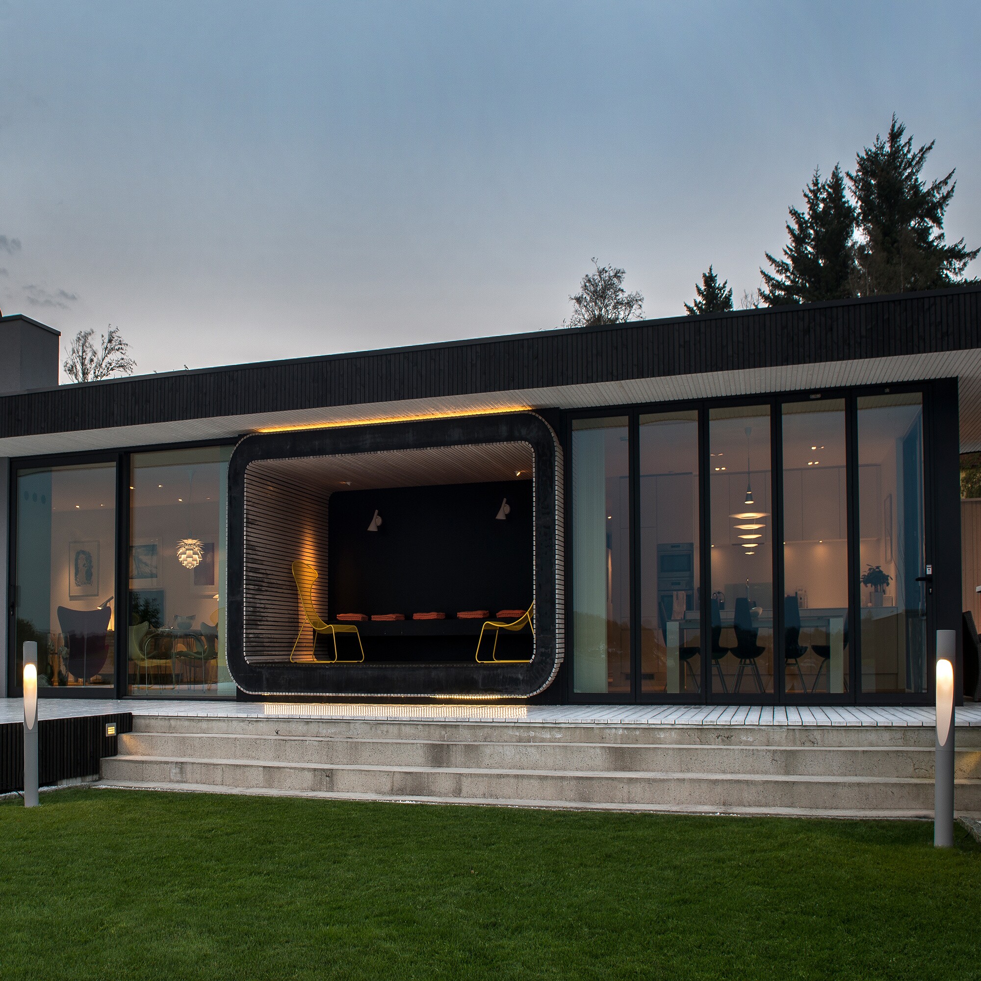 AJ 50 LED Outdoor Wall Lamp