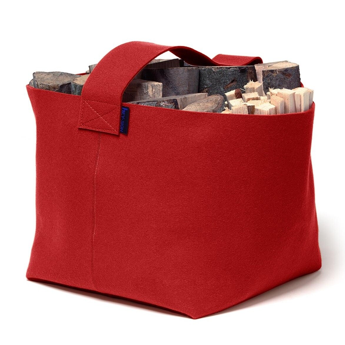 Felt Fire Wood Basket 36x36cm