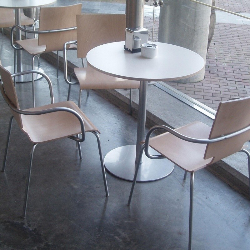 Brio Bistro Table Round H72cm