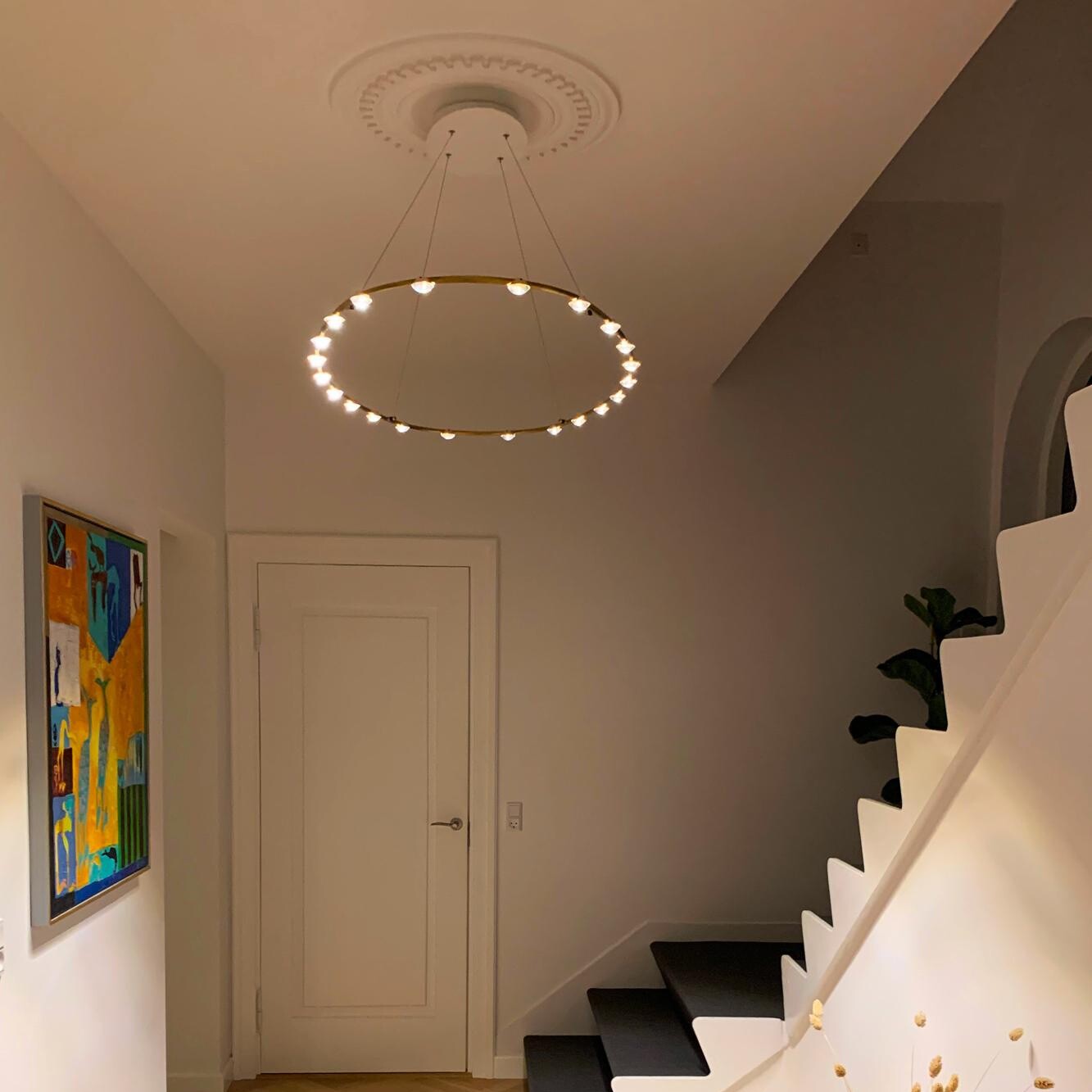 22 Petites Lentilles LED Suspension Lamp
