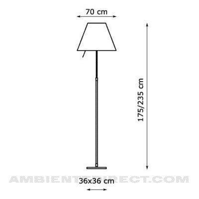 Grande Costanza Terra Floor Lamp