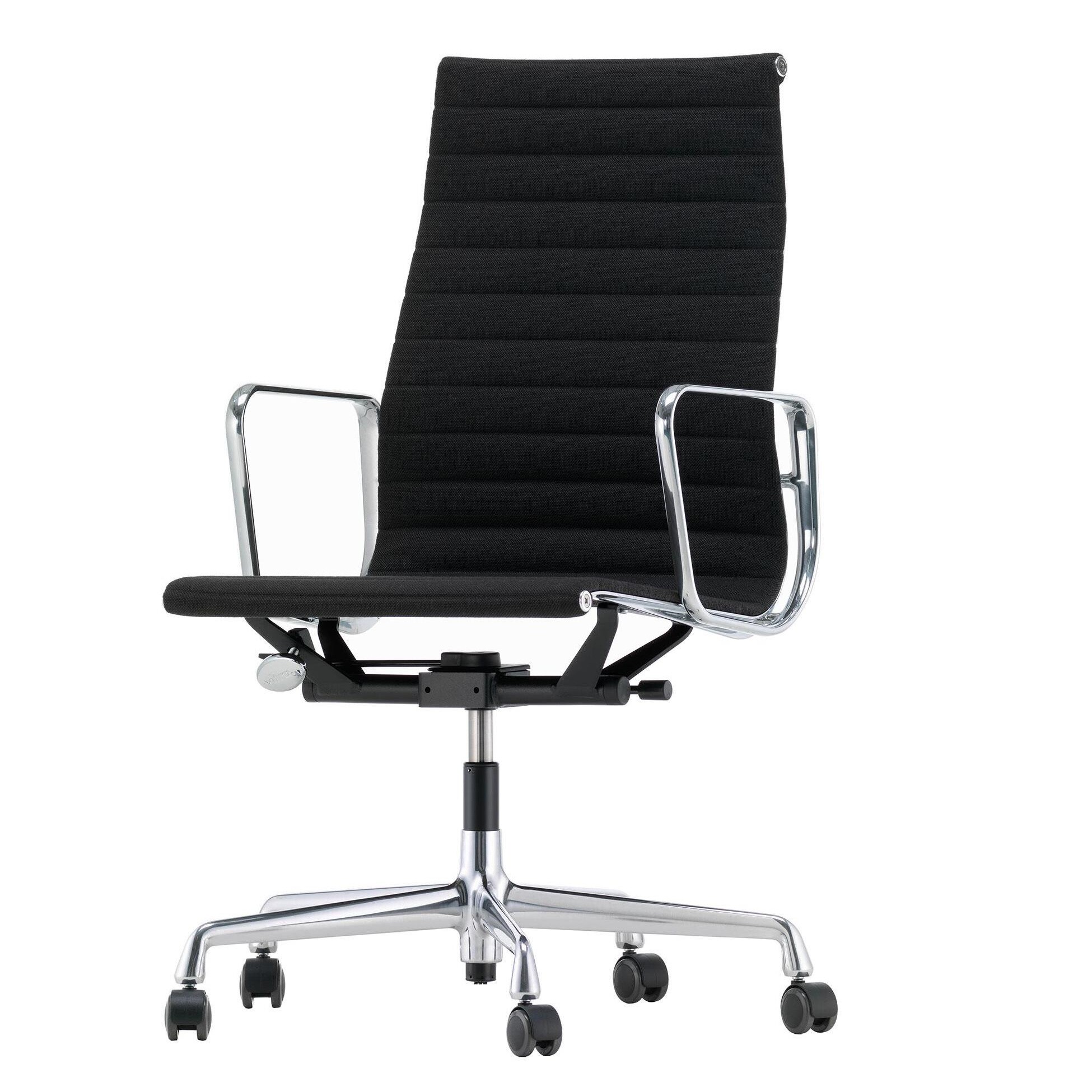 EA 119 Aluminium Chair Fabirc Polished Base