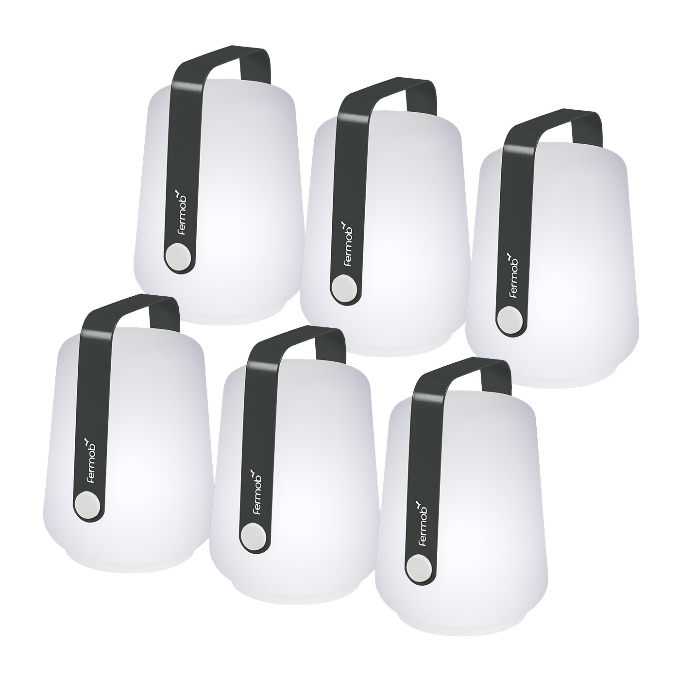 Balad LED Lamp with Battery Set of 6 H 12cm