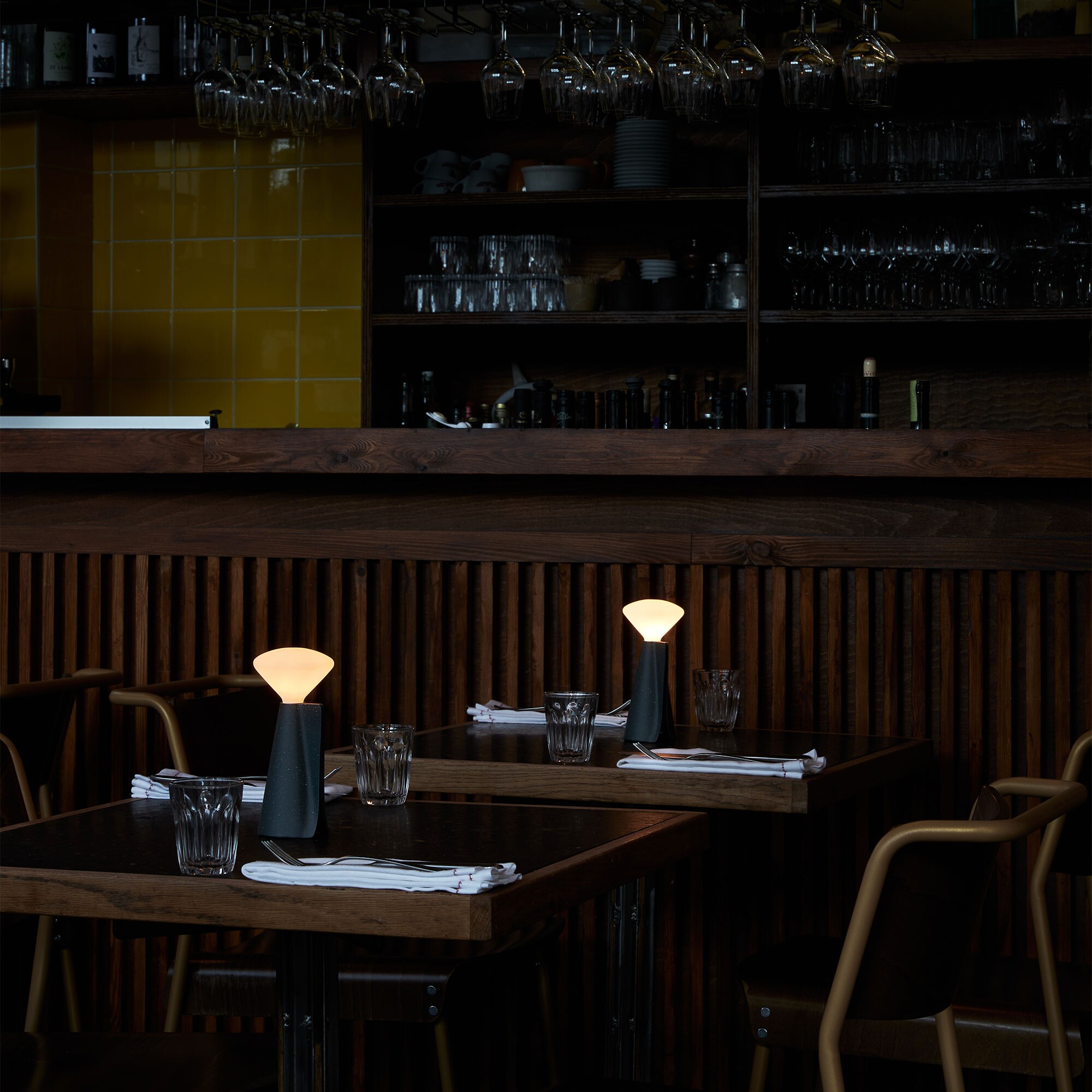 Mantle Portable LED Lamp with Battery