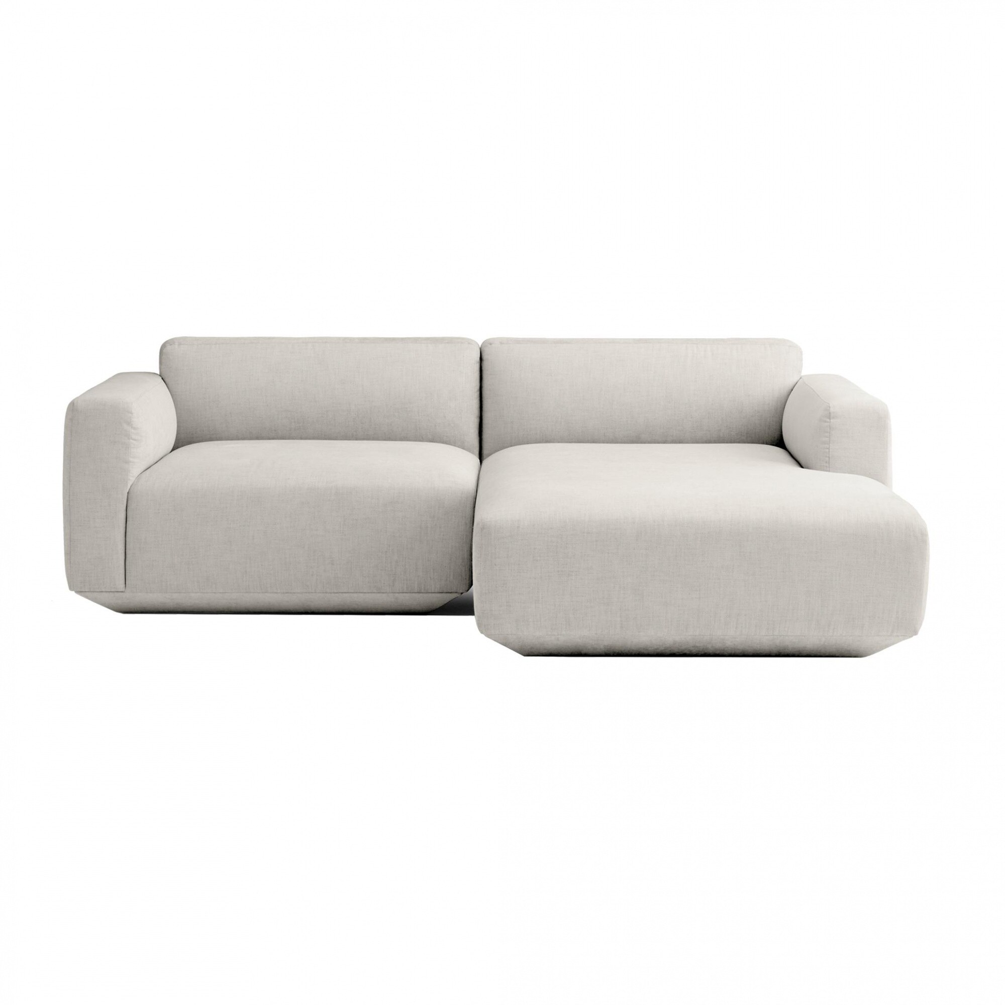 Develius 2-Seater Sofa Chaise Longue Right