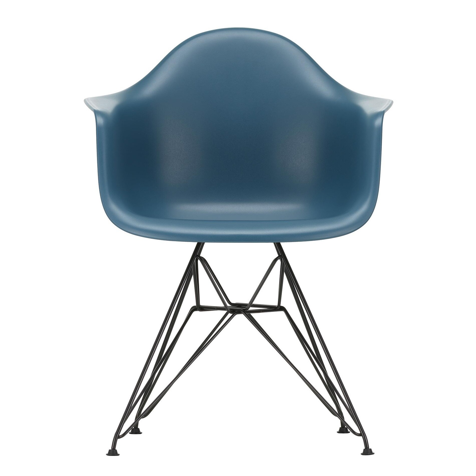 Eames Plastic Armchair DAR RE Black Base