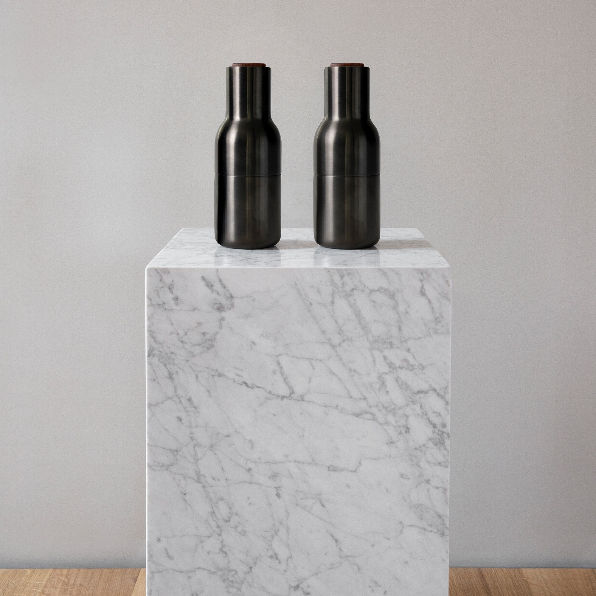 Bottle Grinder Set of 2 Brass