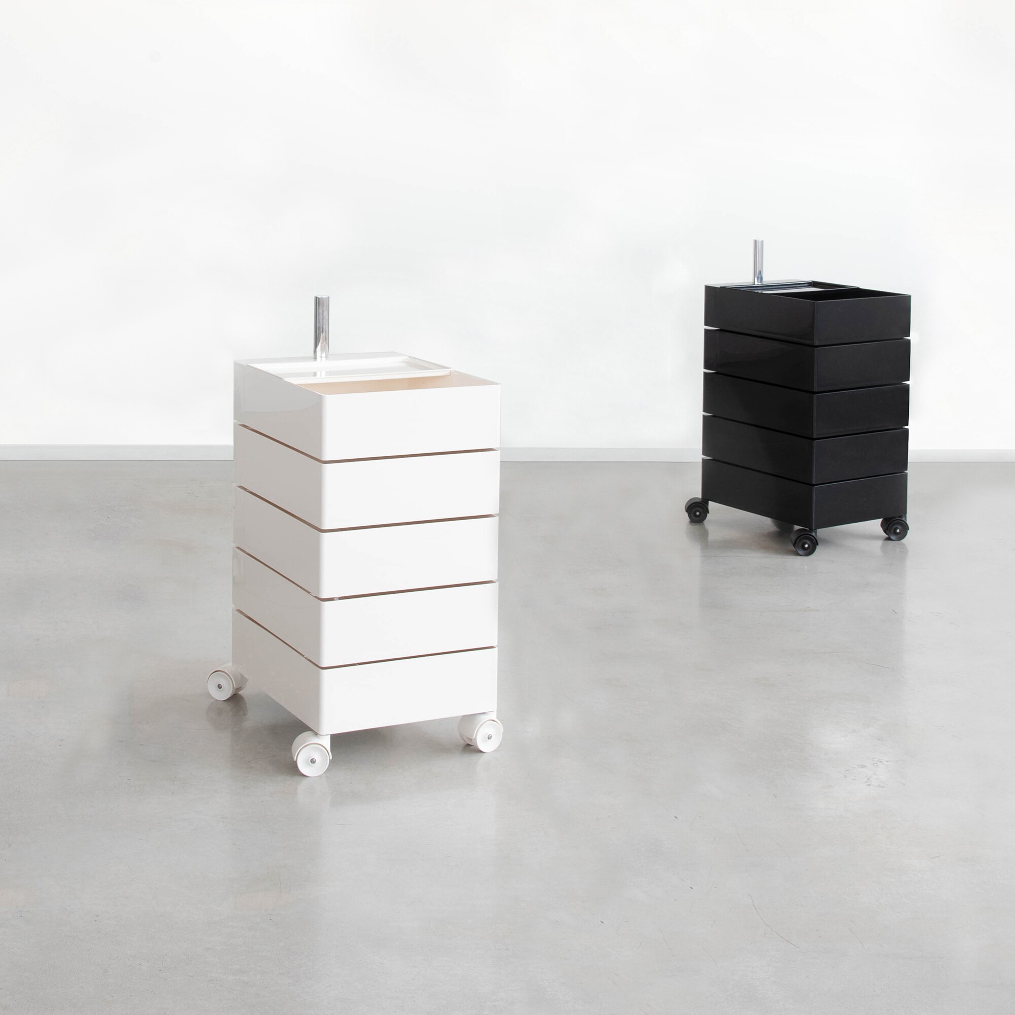 360° Container With Wheels H 72cm