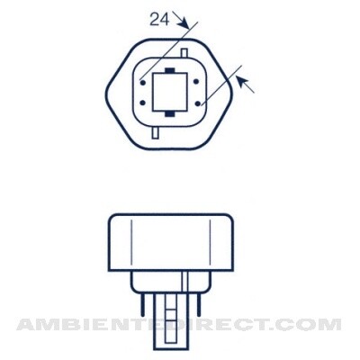 FLUO GX24q-3 COMPACT 32W