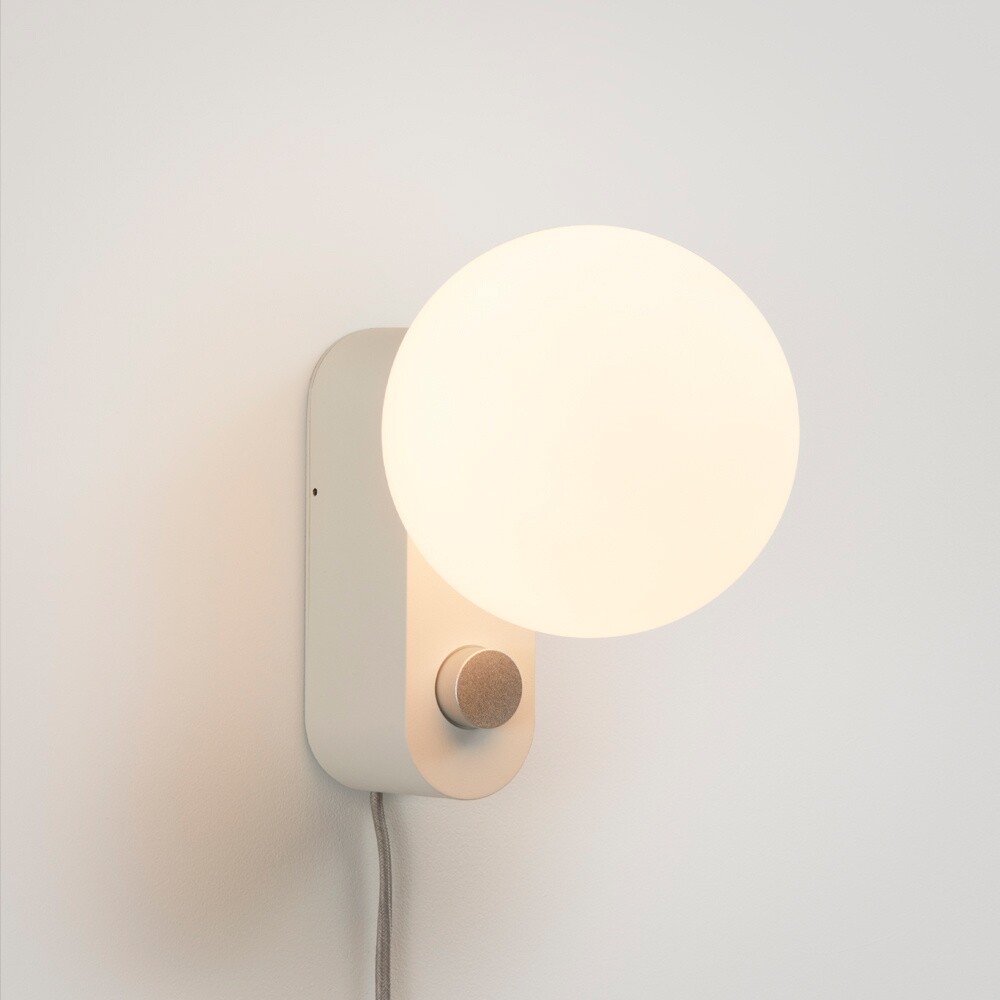 Alumina Table/Wall Lamp + Sphere IV LED E27 8W Dim To Warm
