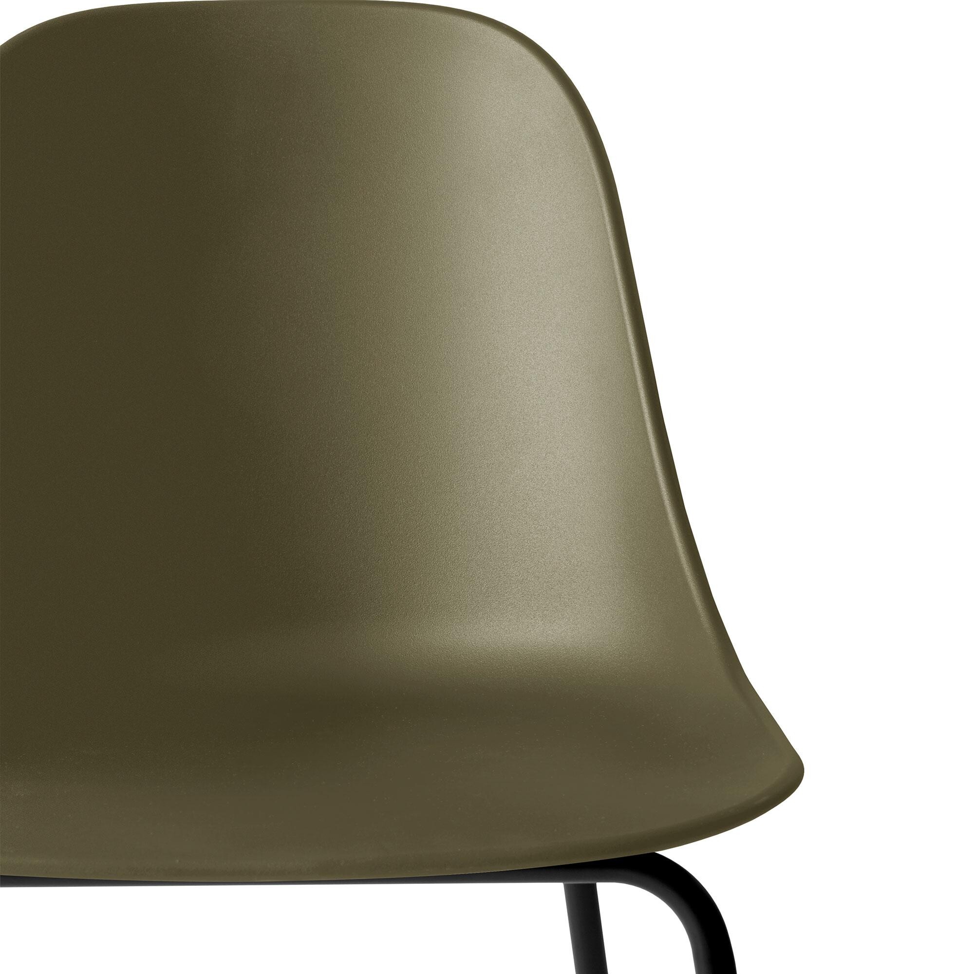 Harbour Bar Stool with Black Base 73cm