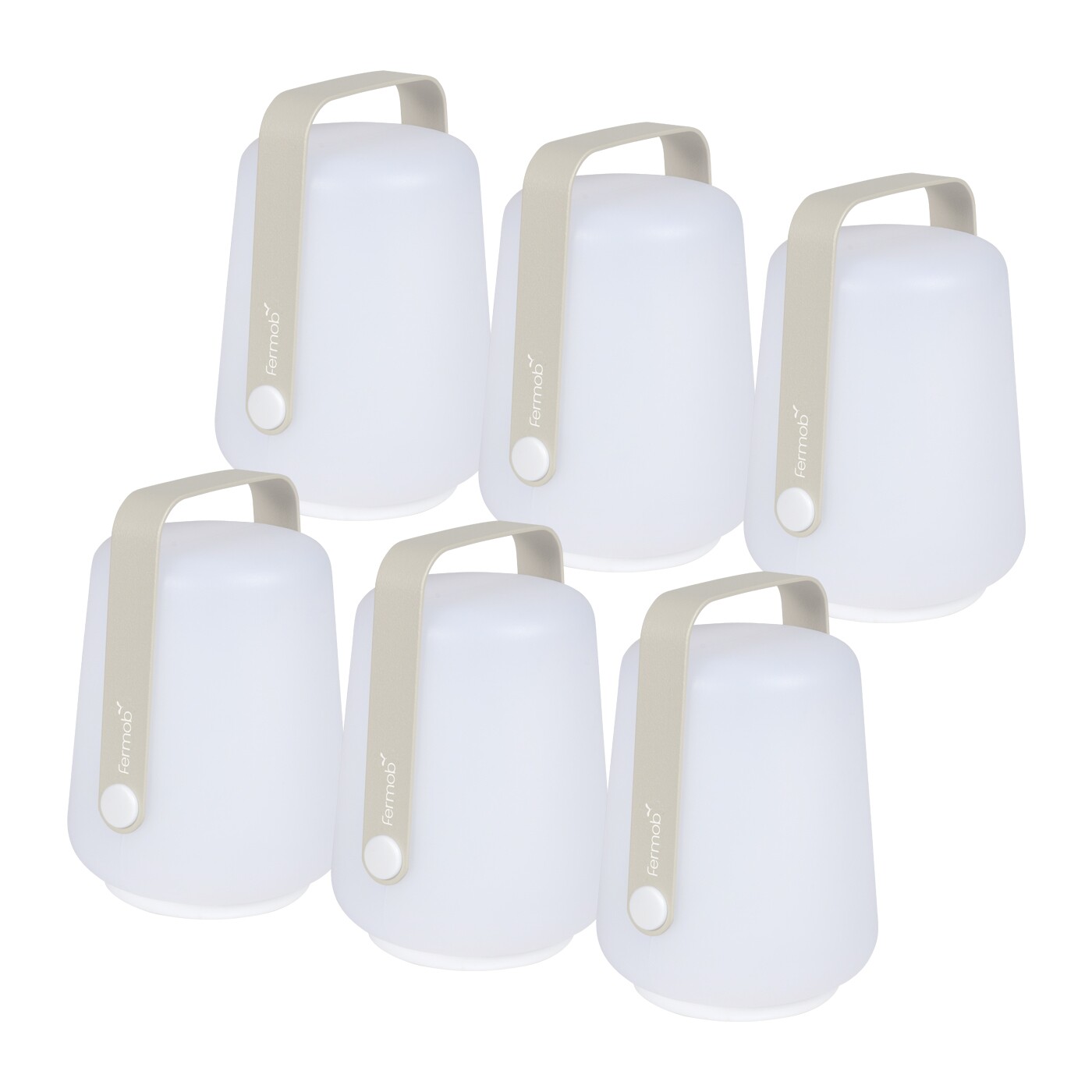 Balad LED Lamp with Battery Set of 6 H 12cm