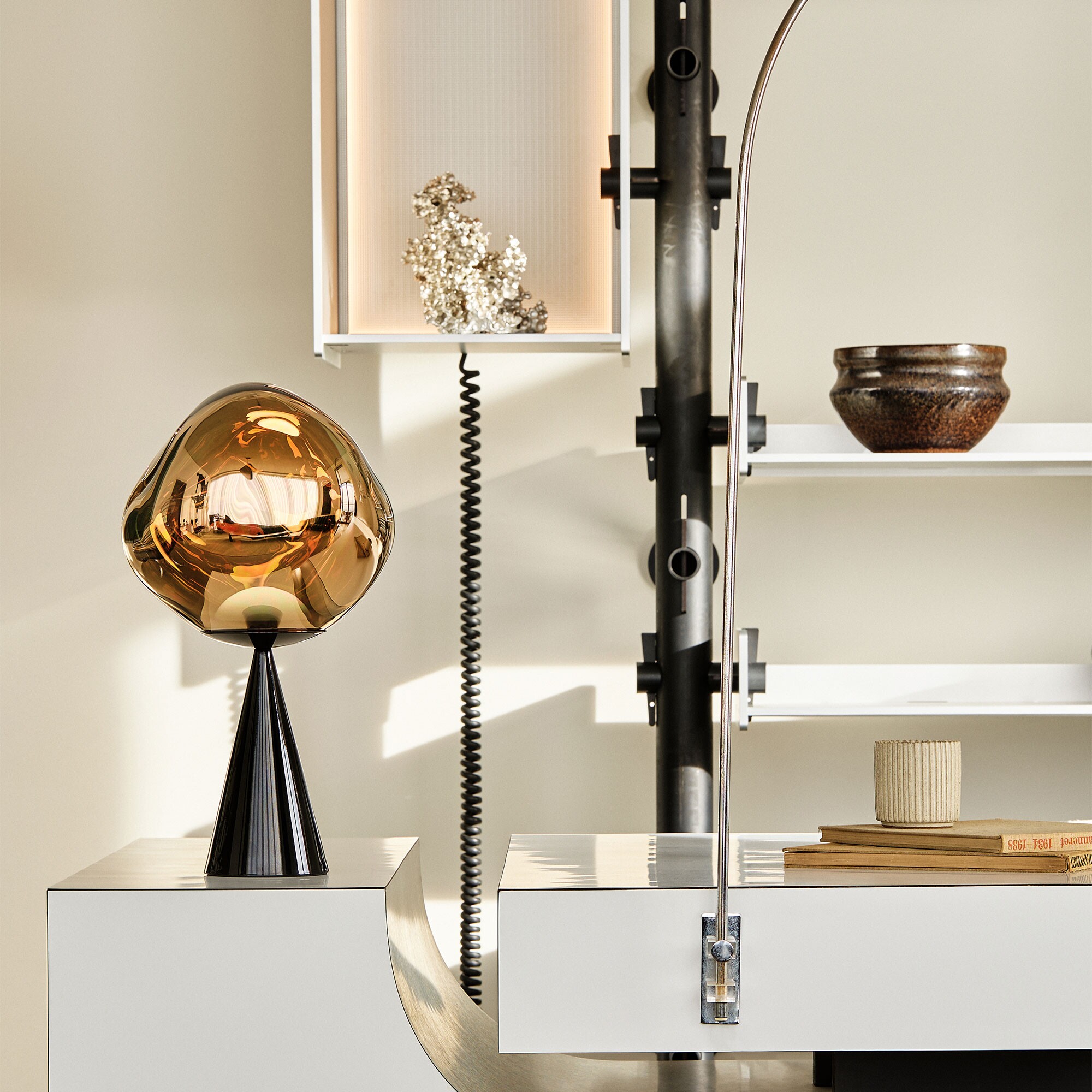 Melt Cone Fat LED Table Lamp