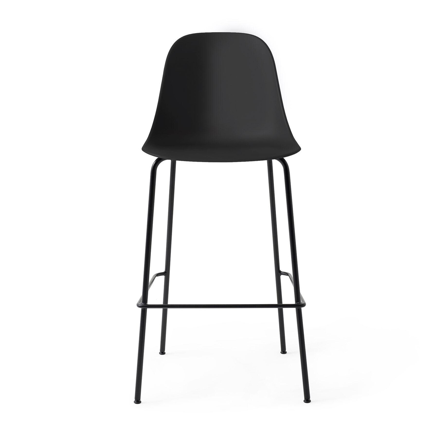 Harbour Bar Stool with Black Base 73cm