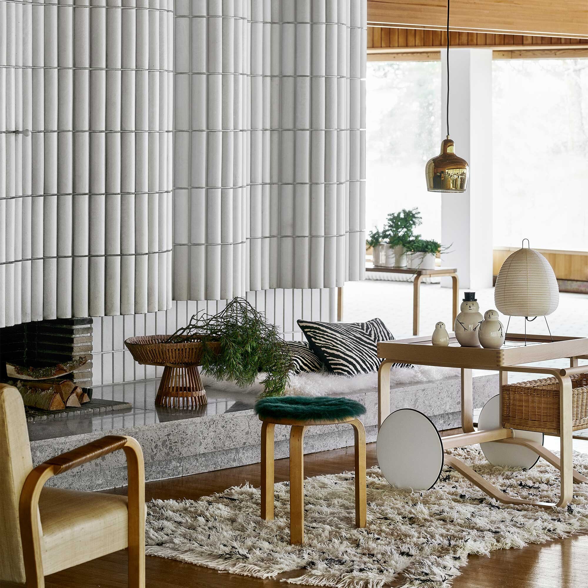 A330S Golden Bell Suspension Lamp Brass