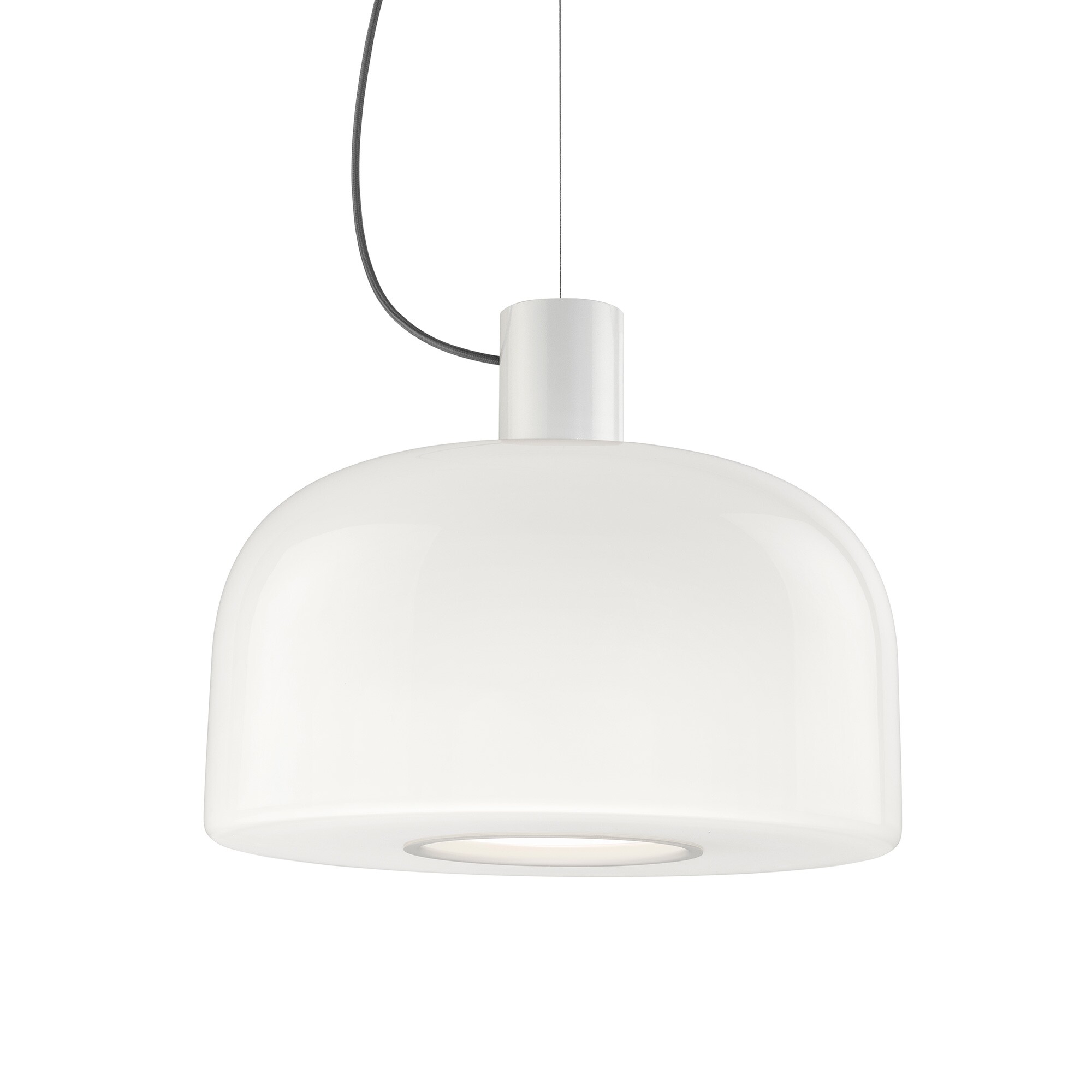 Bellhop Glass Suspension Lamp