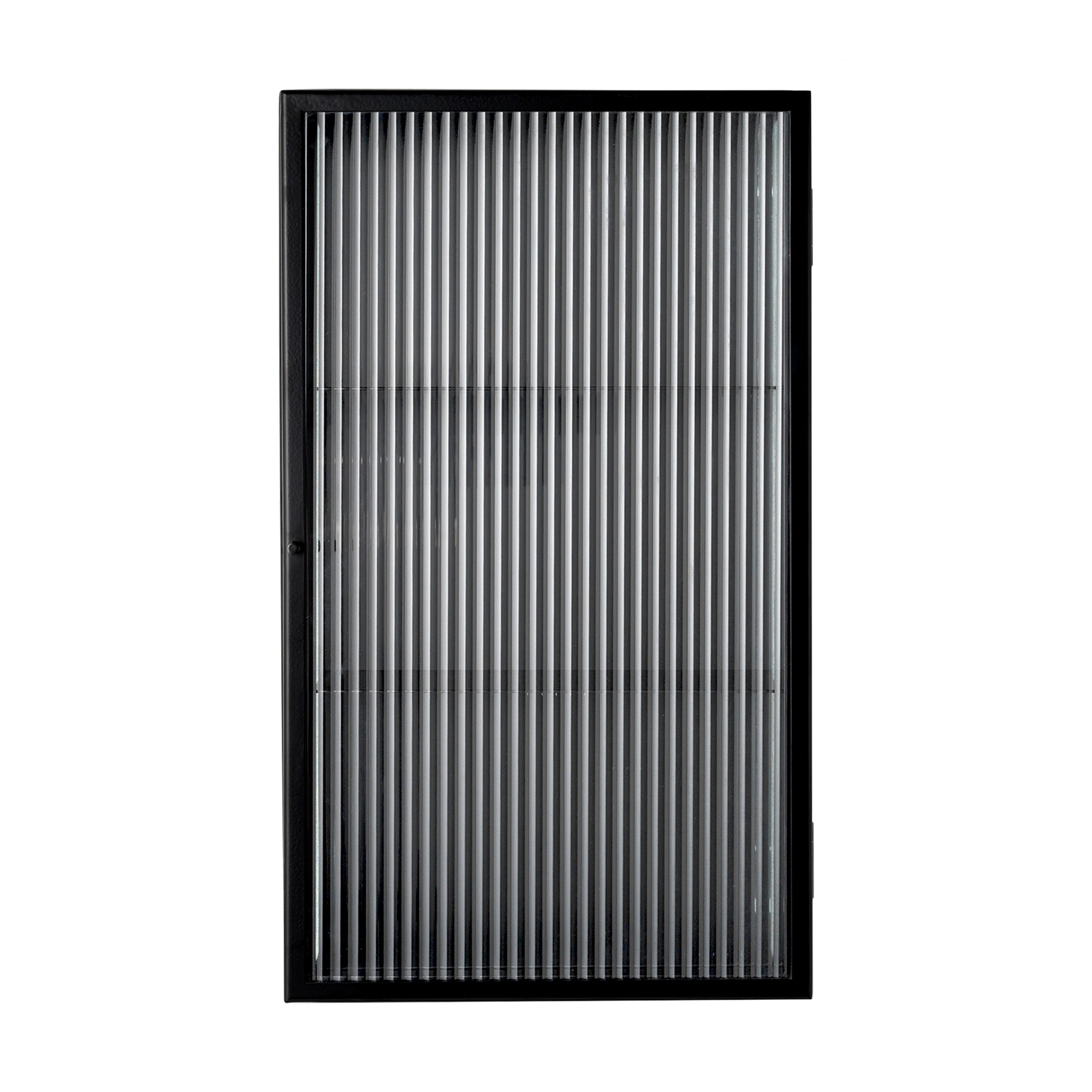 Haze Wall Cabinet Reeded Glass