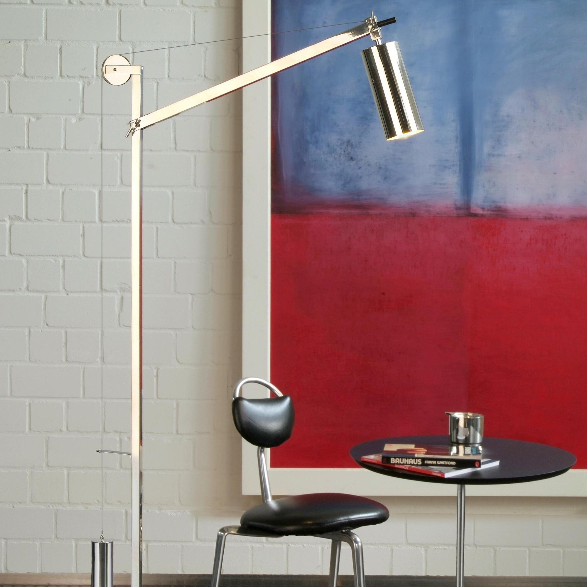 BH 23 Bauhaus Floor Lamp with counterbalance