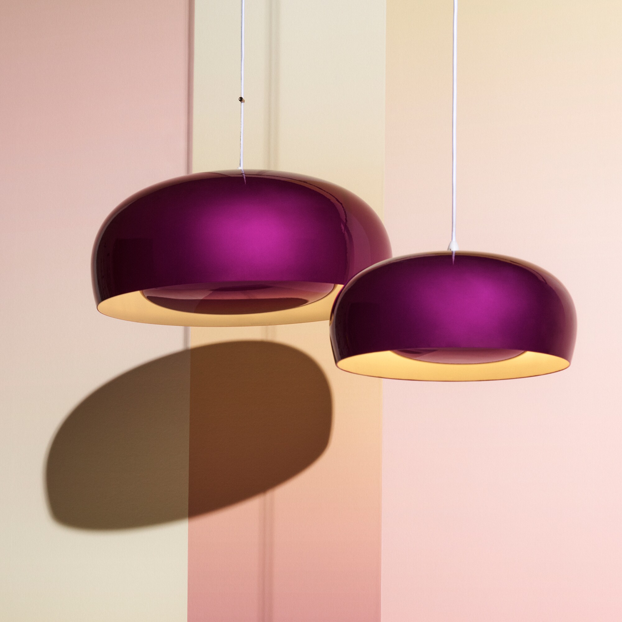 Brush Suspension Lamp Ø 35cm