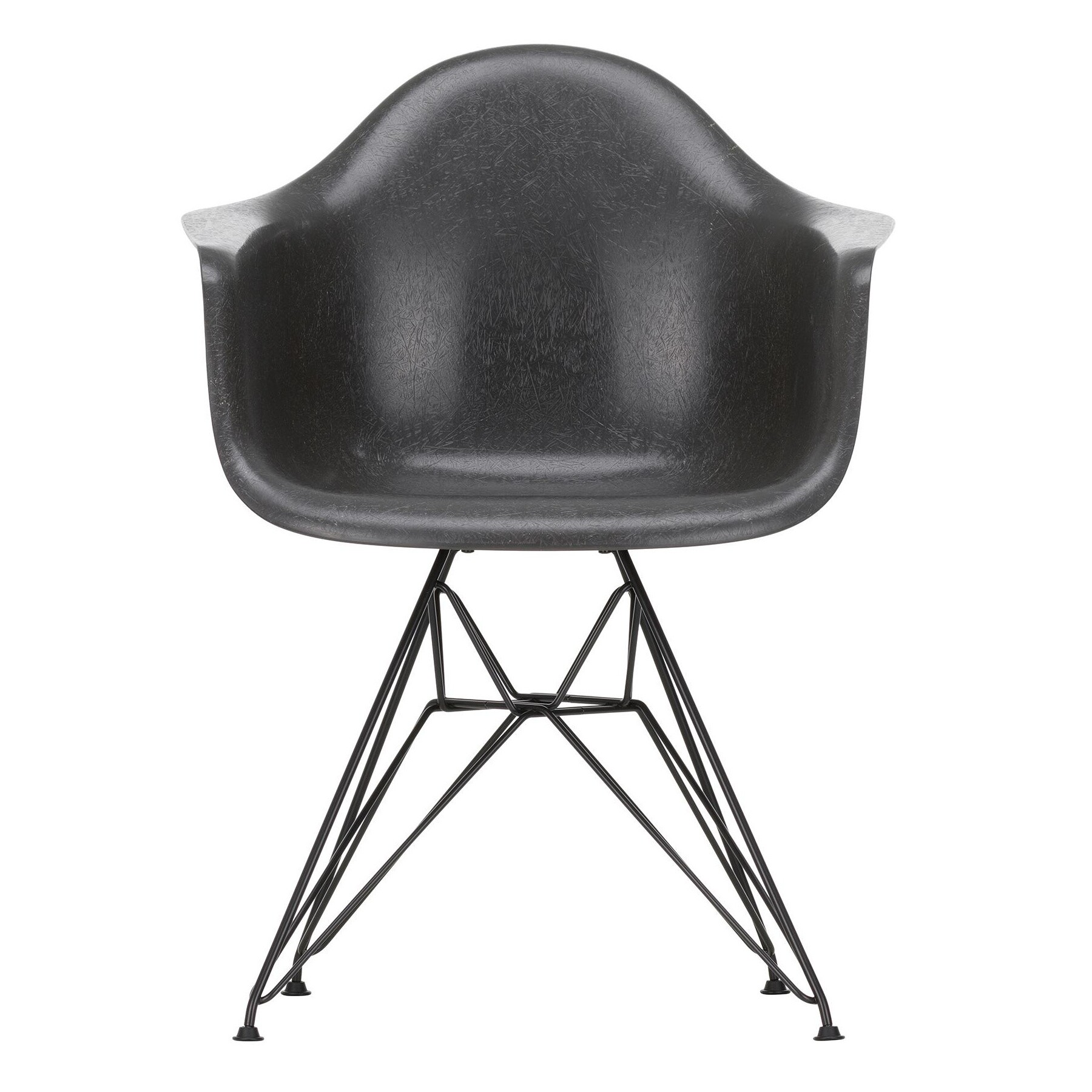 Eames Fiberglass Armchair DAR Black Base