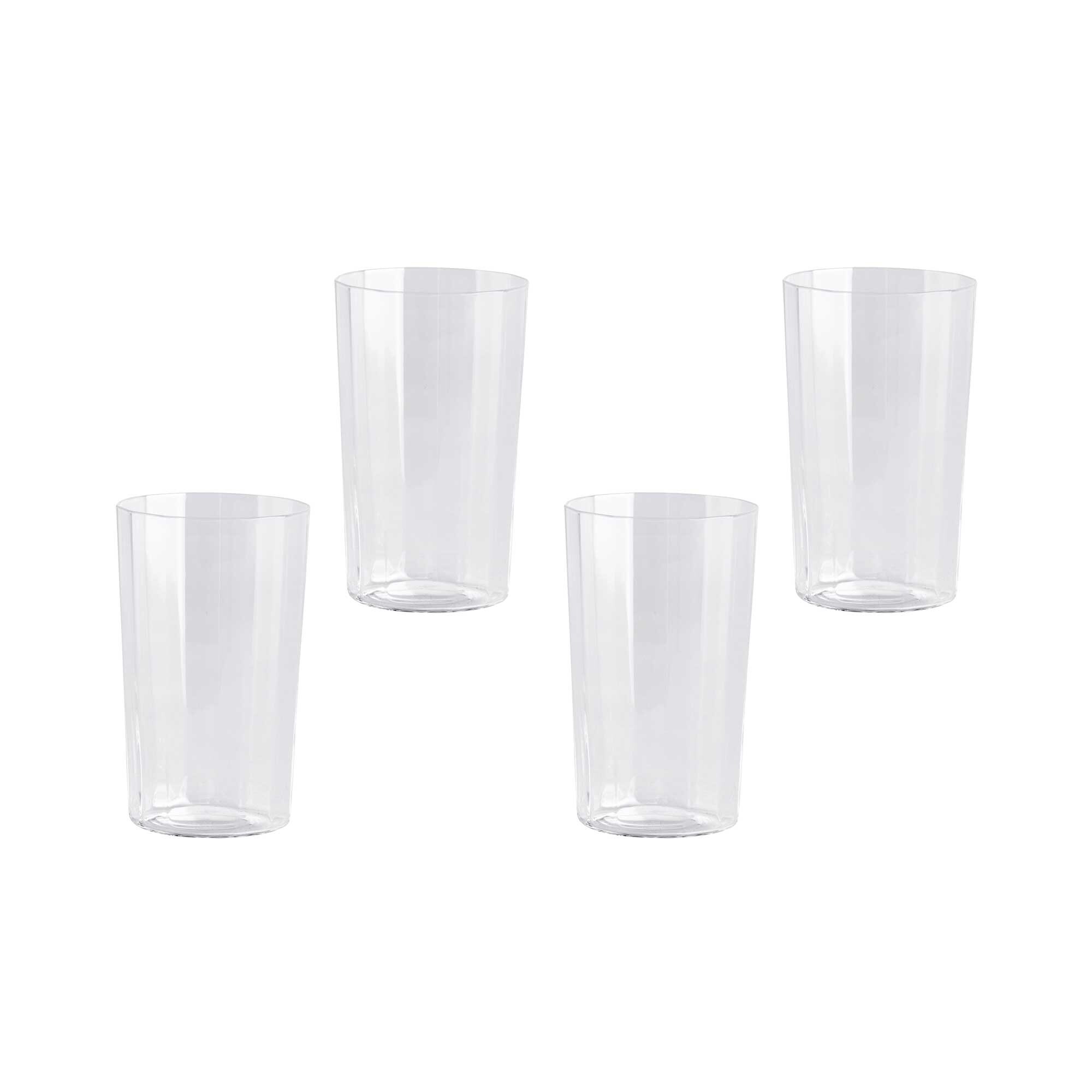 Angle Glass Set of 4