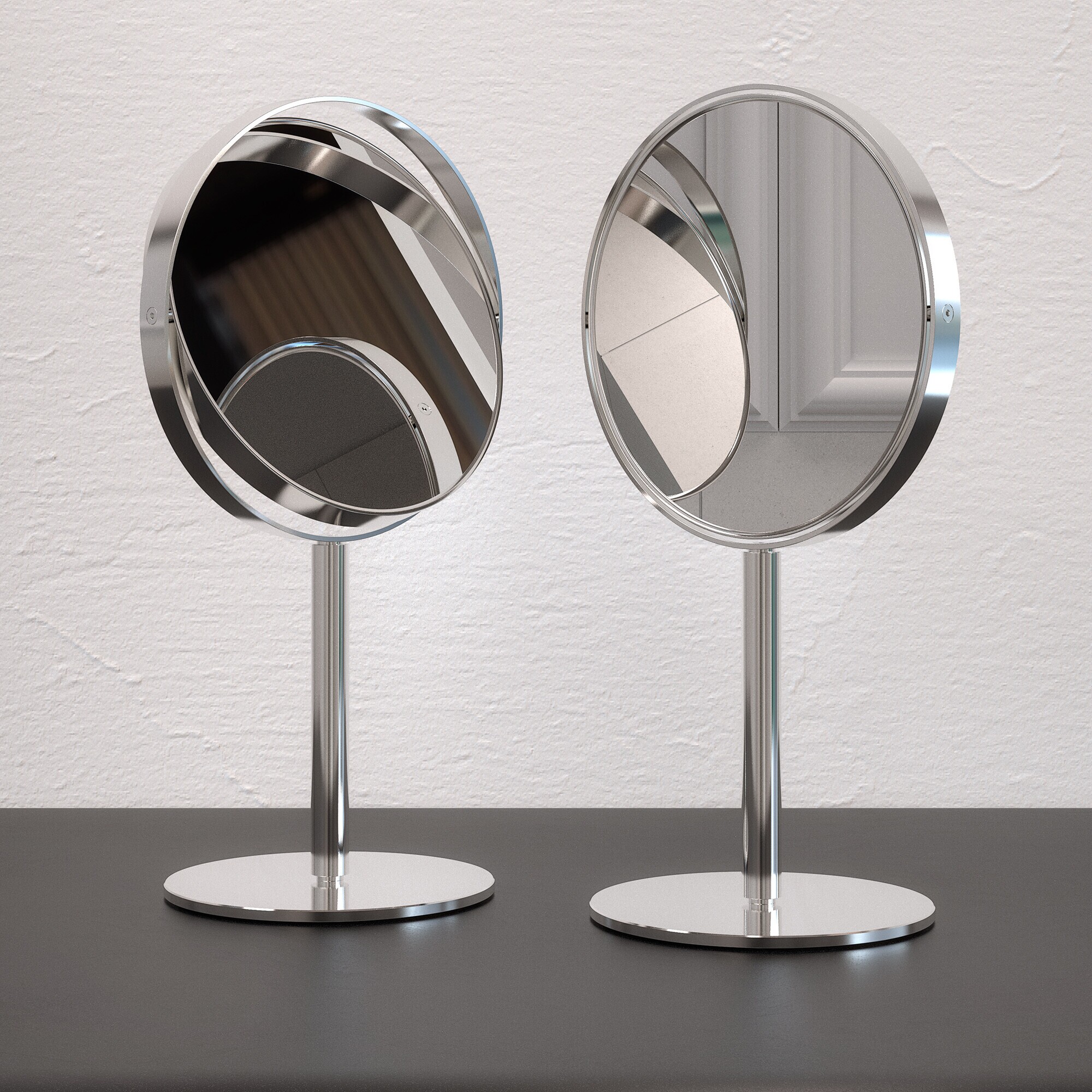 Nova2 1943 Cosmetic Mirror with 5x Magnification