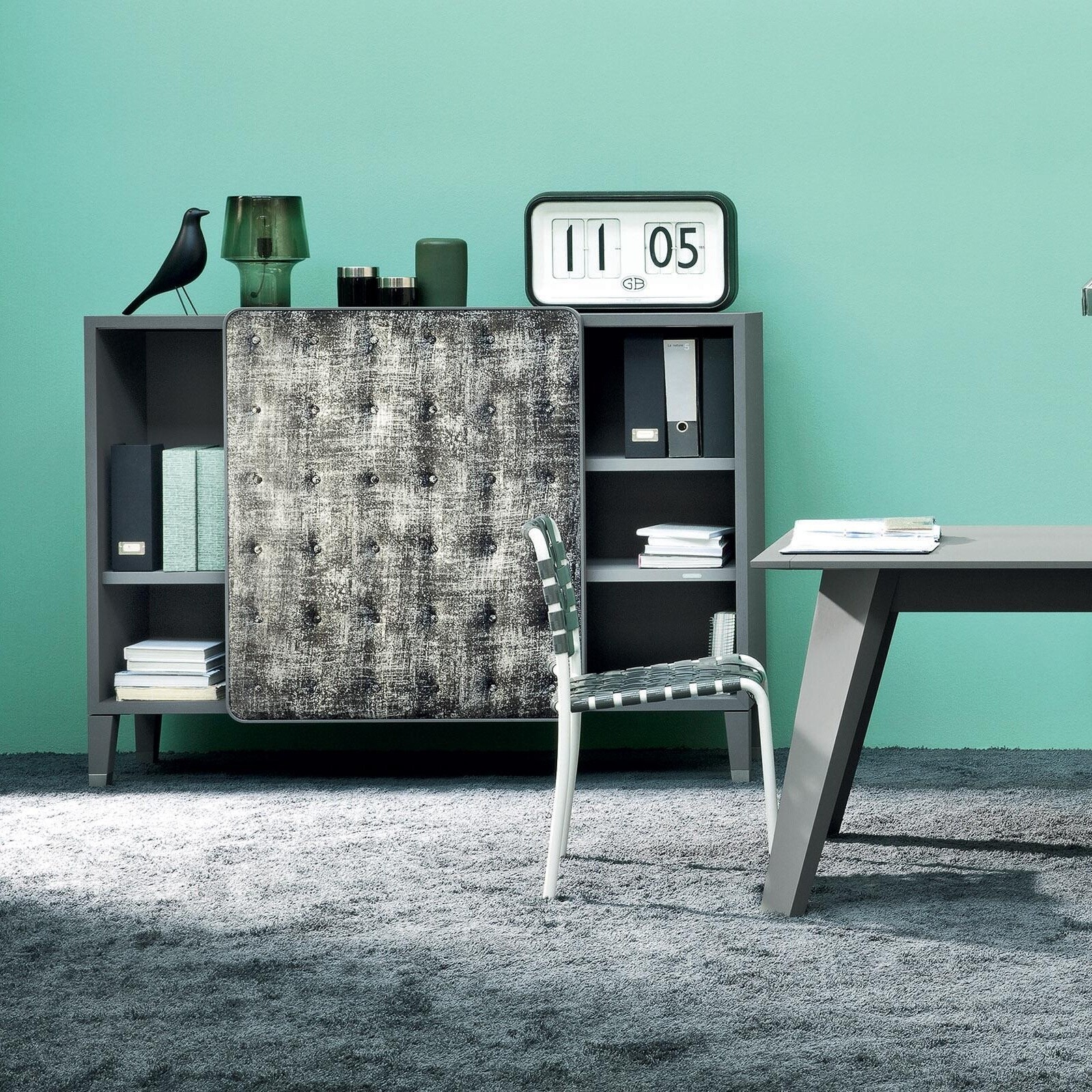 Cosy In Grey Table Lamp