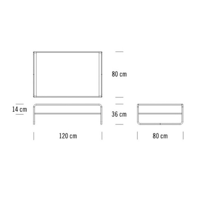 B 20/1 Coffe Table Ash