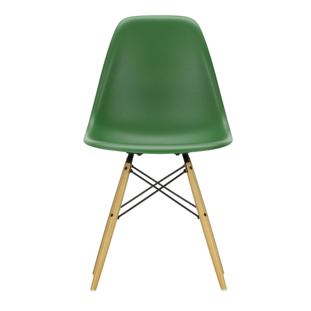 Eames Plastic Side Chair DSW RE Golden Maple