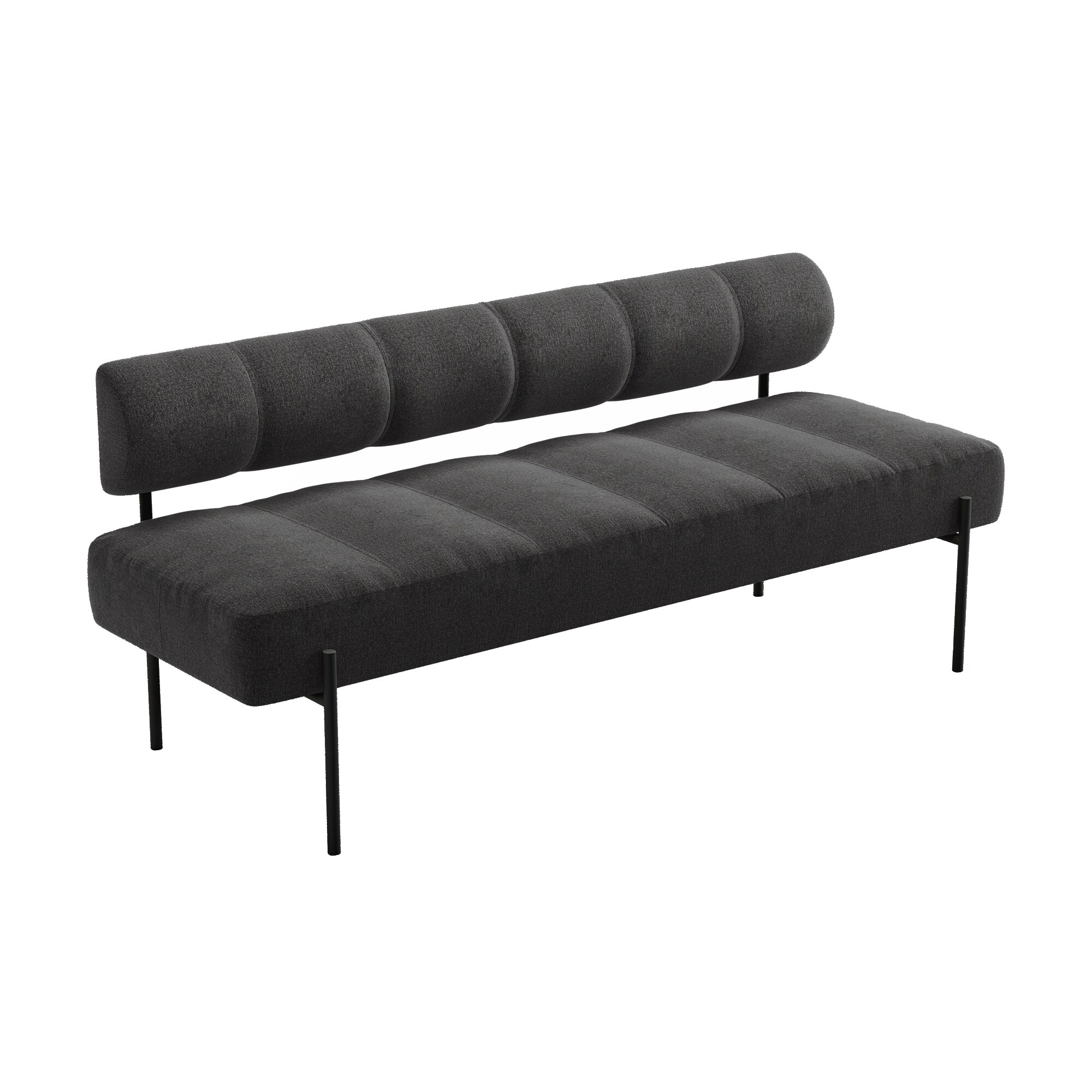Daybed Dining Sofa Frame Black