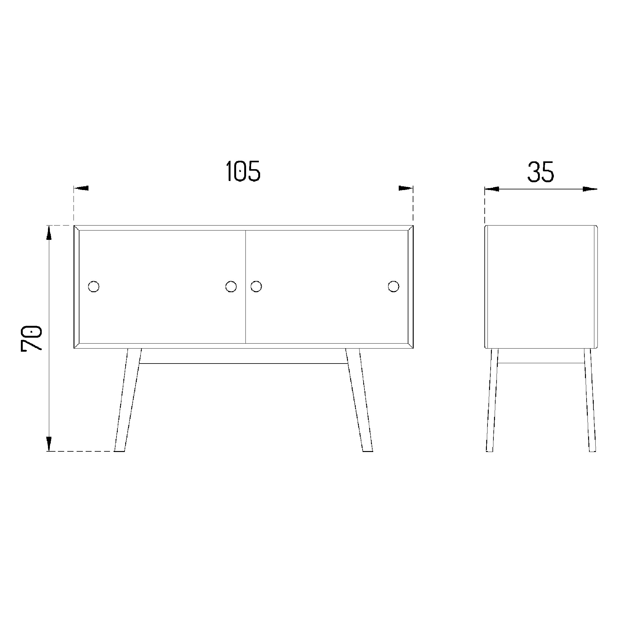 A83 Butler Sideboard