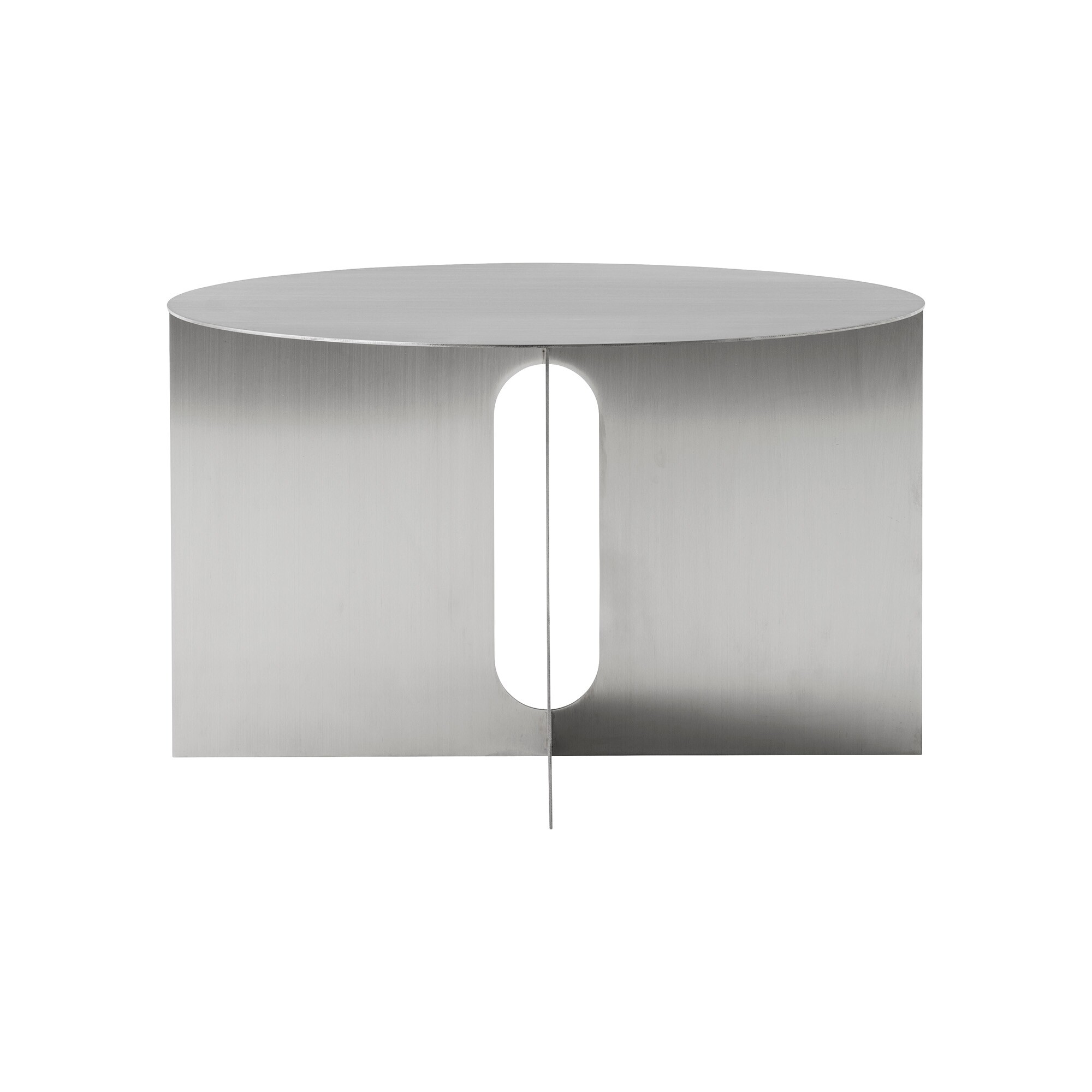 Androgyne Side Table Steel Ø 63cm