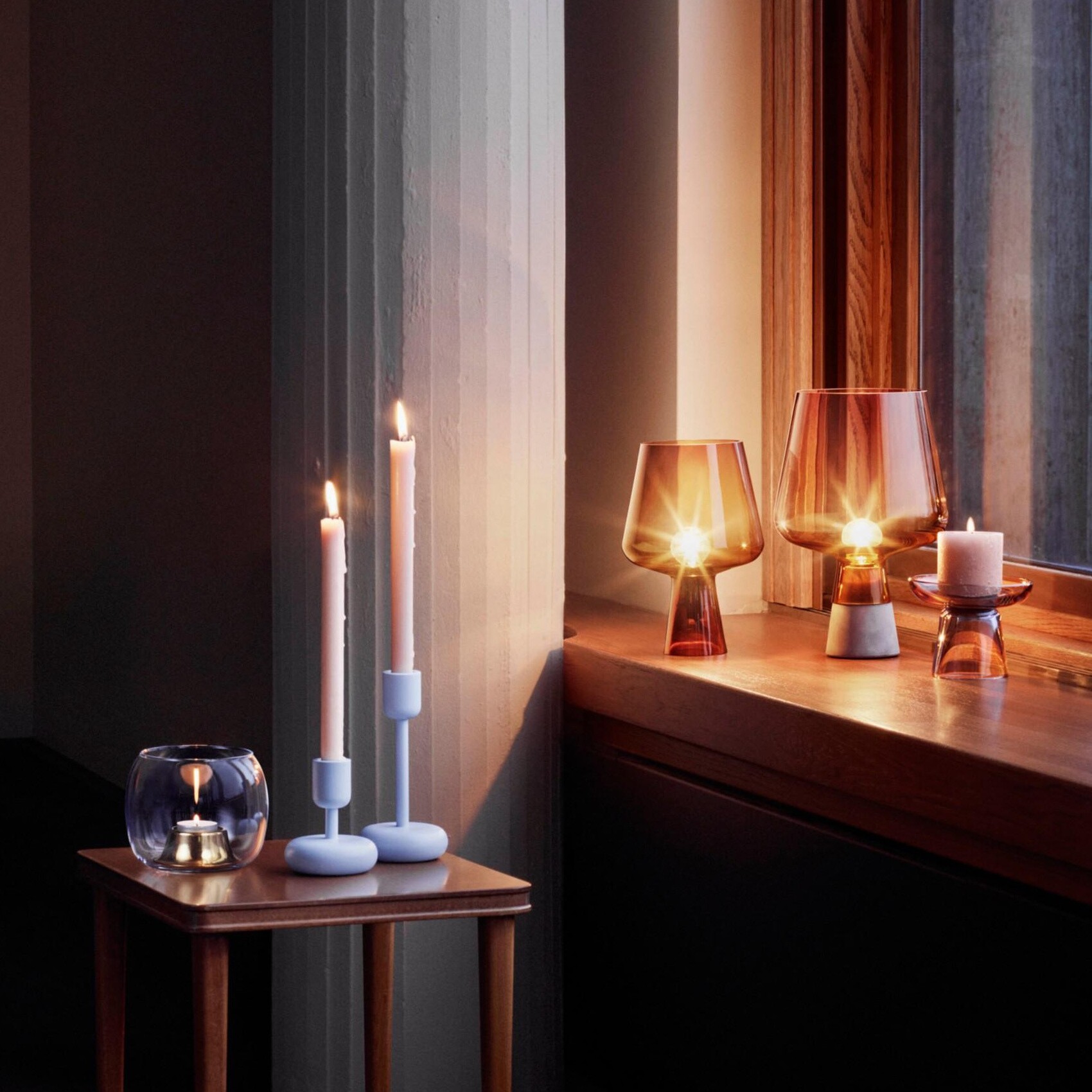 Leimu Table Lamp glass