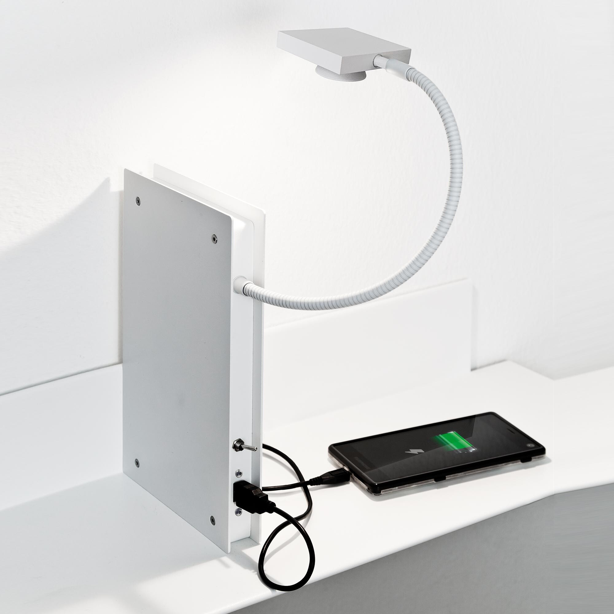 Oskar on the Shelf LED Shelf Lamp with Shelf