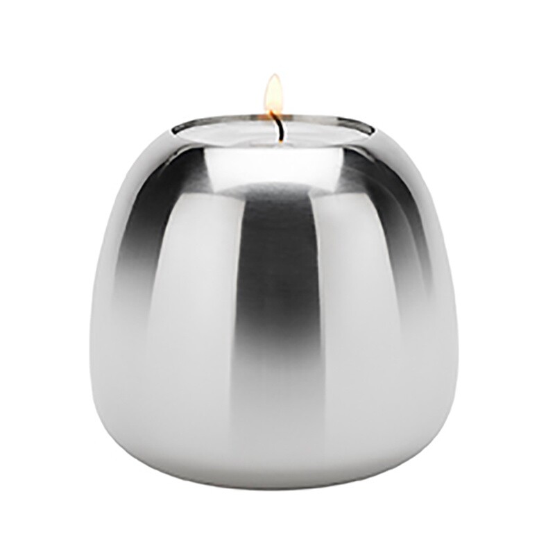 Ora Candle Holder Stainless Steel