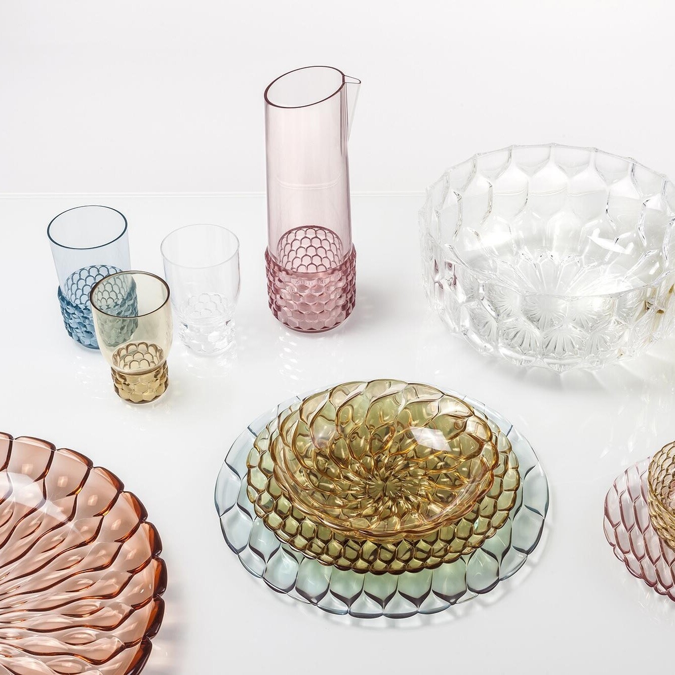 Jellies Family Water Glass Set Of 4